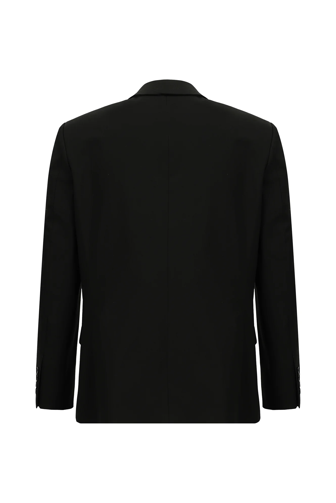 Siyah 7 Drop Slim Fit Dar Kesim Takım Elbise - Image 3