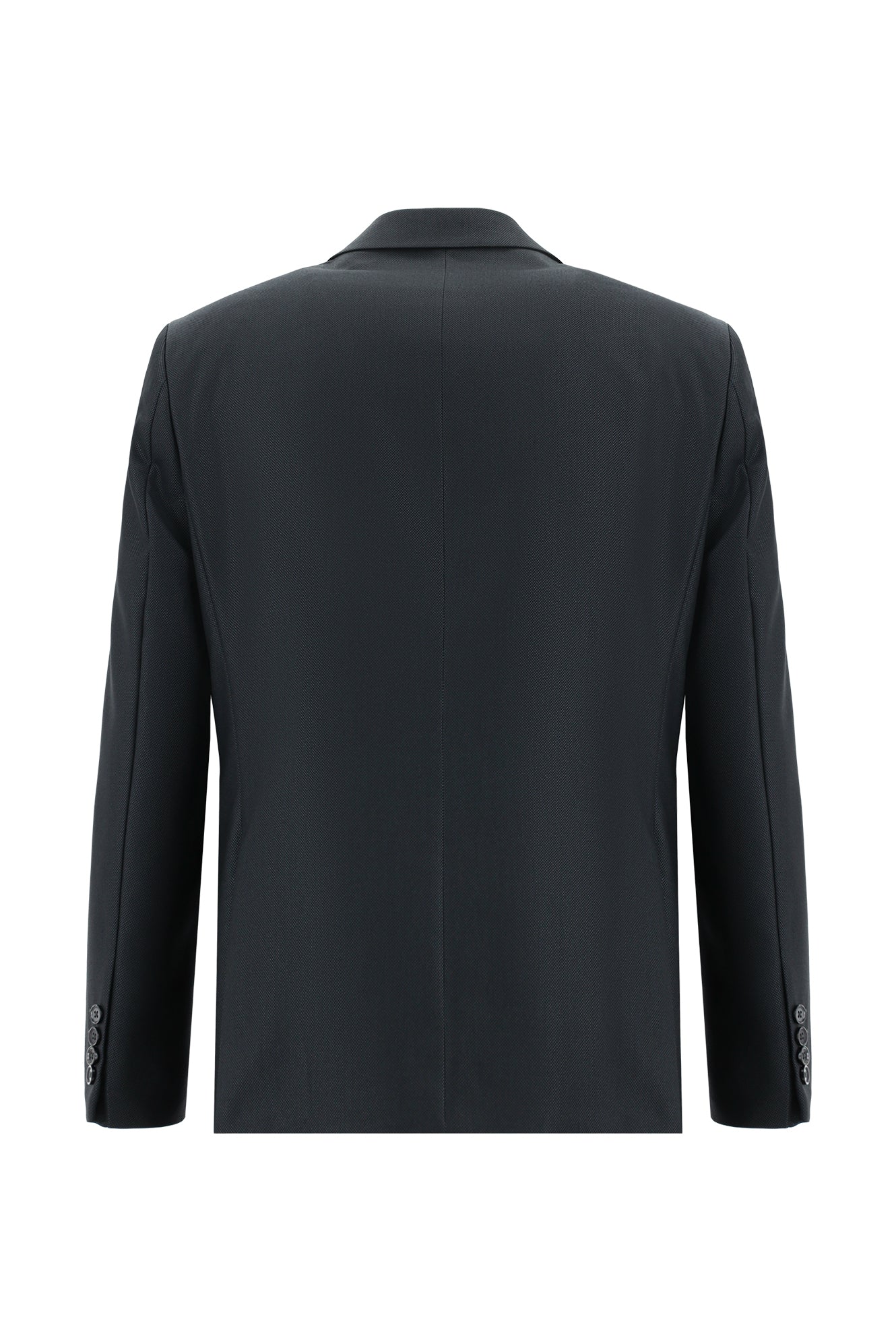 Siyah 7 Drop Slim Fit Dar Kesim Takım Elbise - Image 3