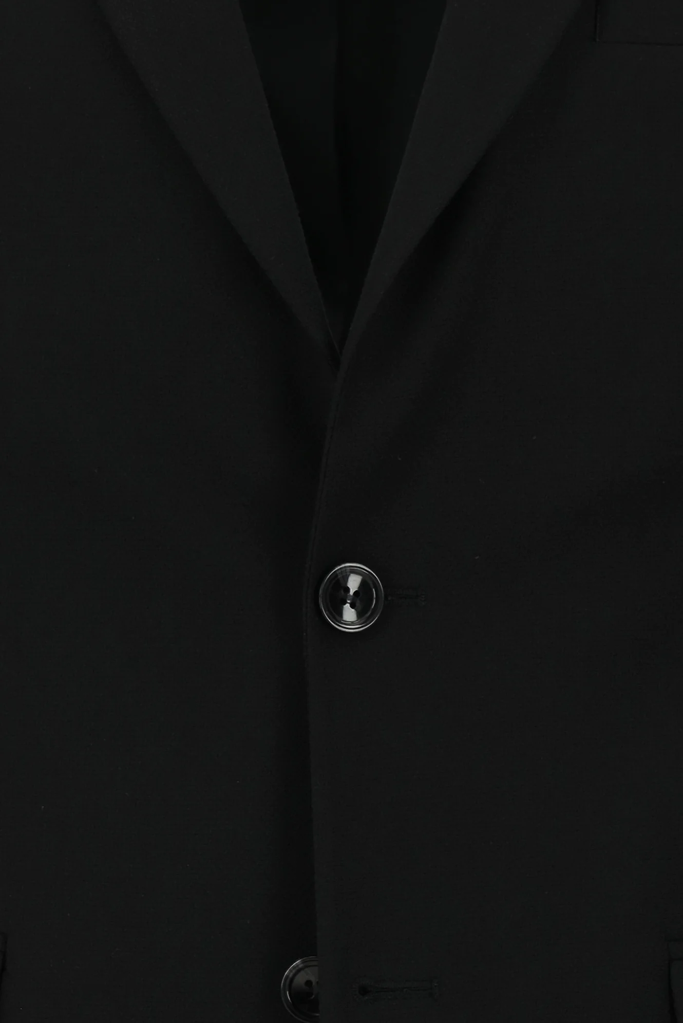 Siyah 7 Drop Slim Fit Dar Kesim Takım Elbise - Image 4