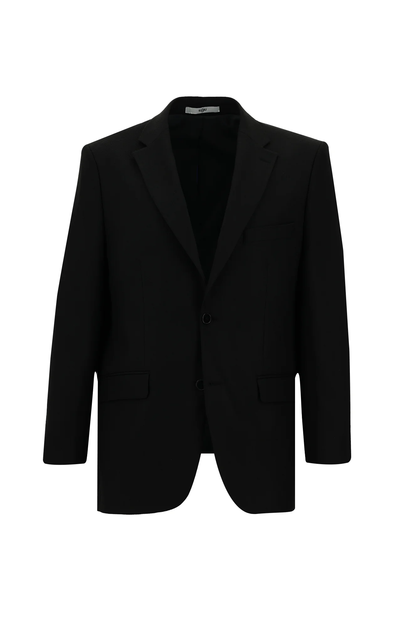 Siyah 7 Drop Slim Fit Dar Kesim Takım Elbise - Image 2