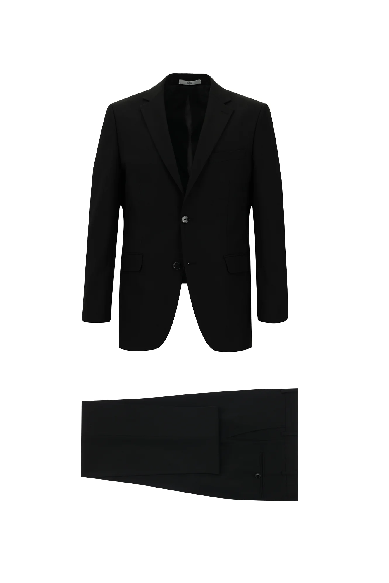 Siyah 7 Drop Slim Fit Dar Kesim Takım Elbise