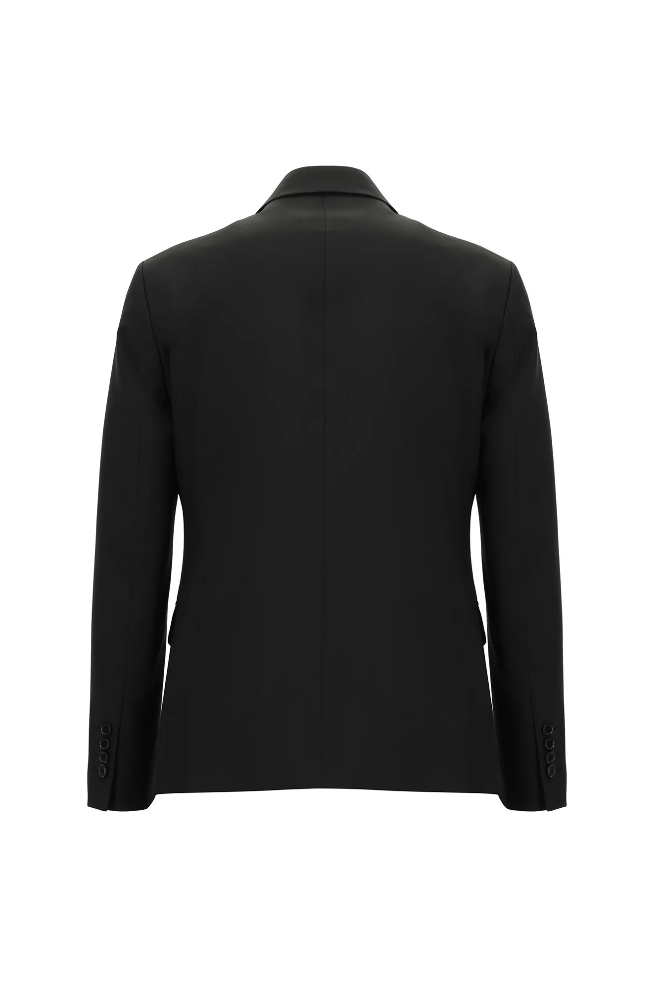 Siyah 7 Drop Slim Fit Dar Kesim Yelekli Takım Elbise - Image 3