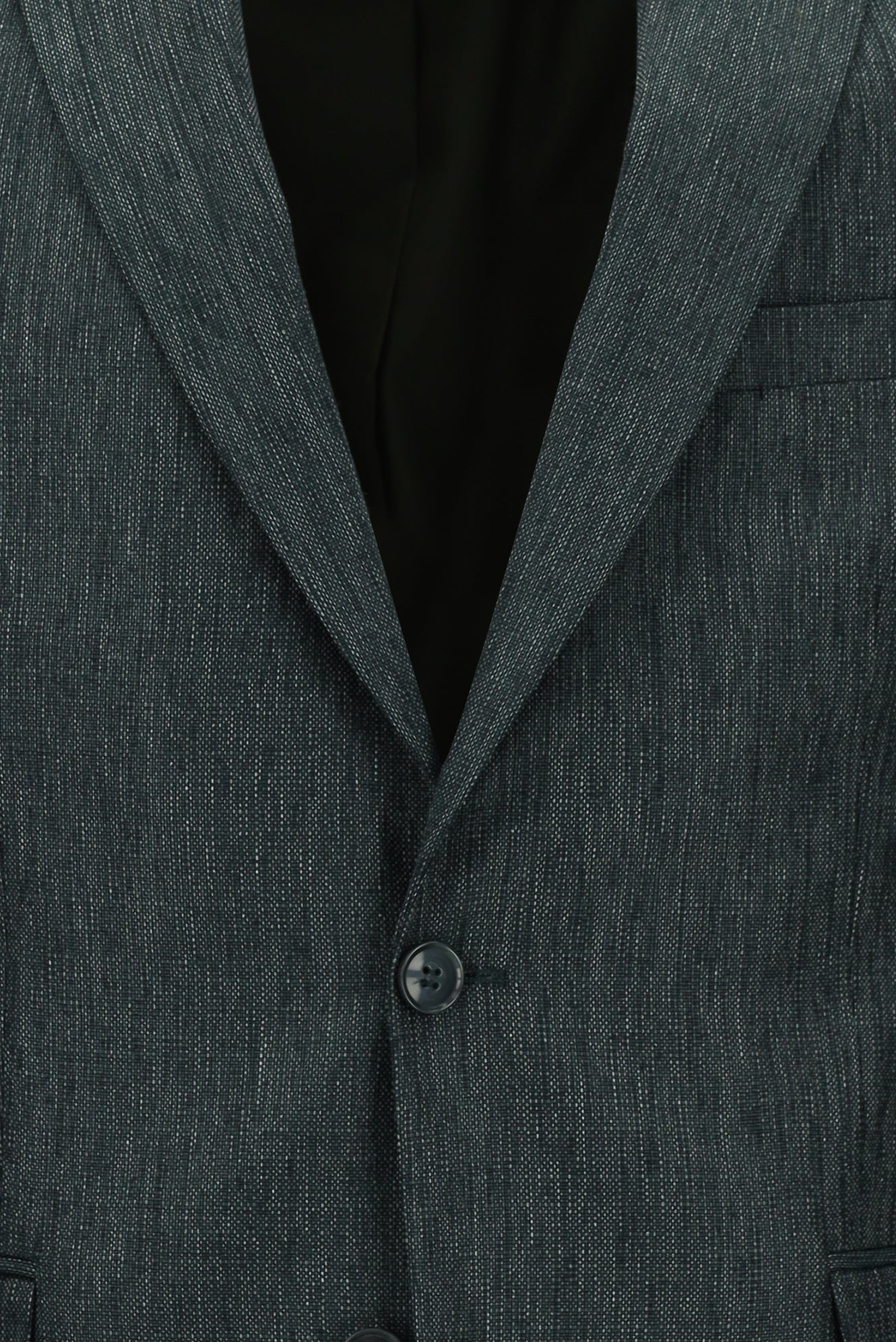 Siyah 7 Drop Slim Fit Dar Kesim Kombinli Takım Elbise - Image 4
