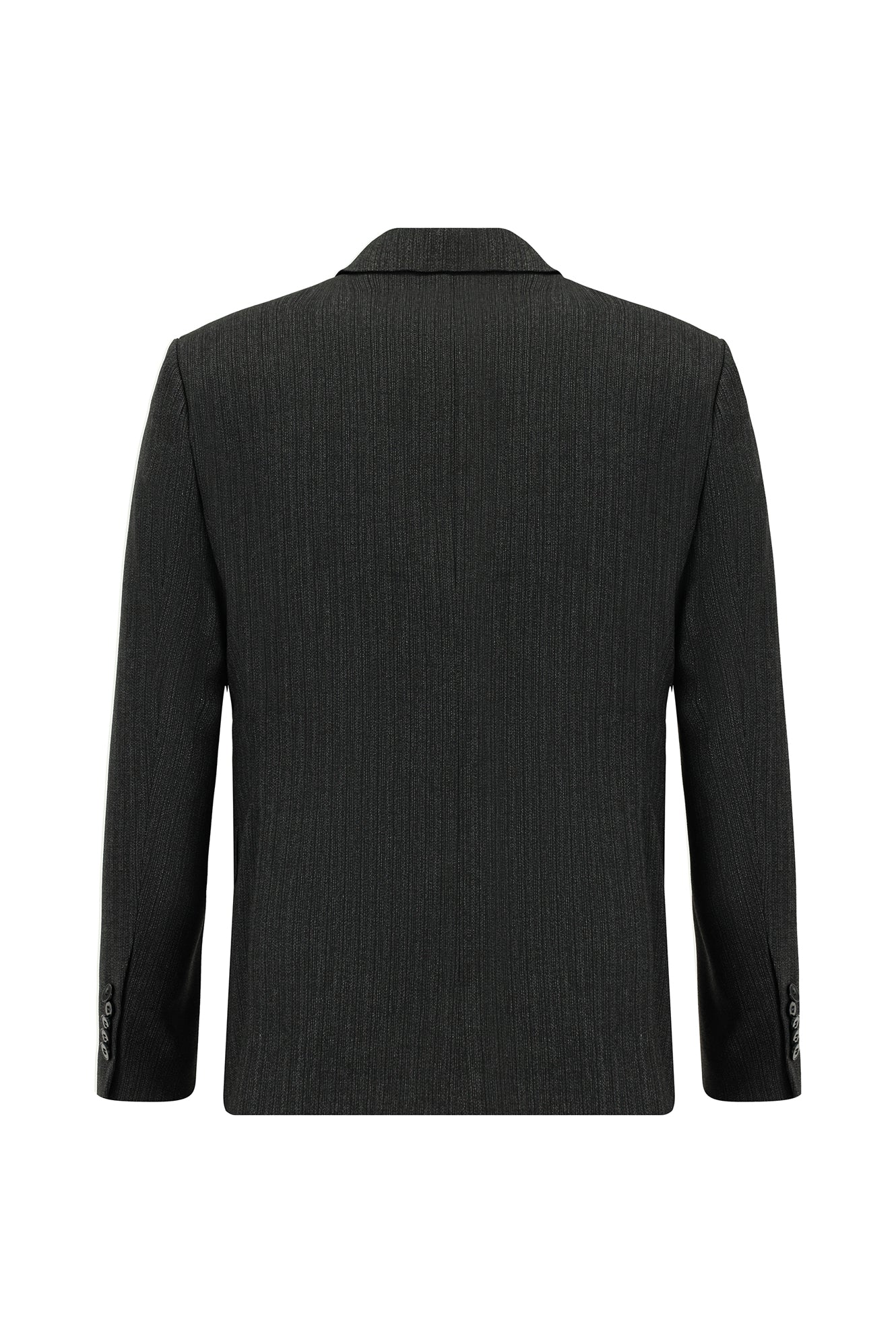 Siyah 7 Drop Slim Fit Dar Kesim Kombinli Yelekli Takım Elbise - Image 3
