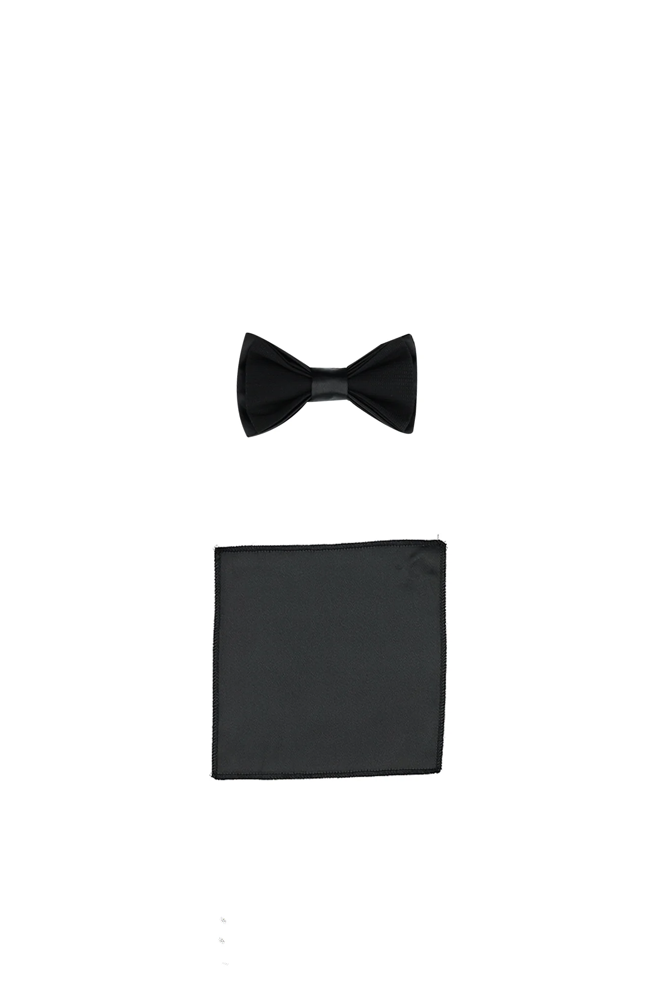 Siyah 7 Drop Slim Fit Dar Kesim Mono Yaka Yelekli Smokin & Damatlık - Image 7