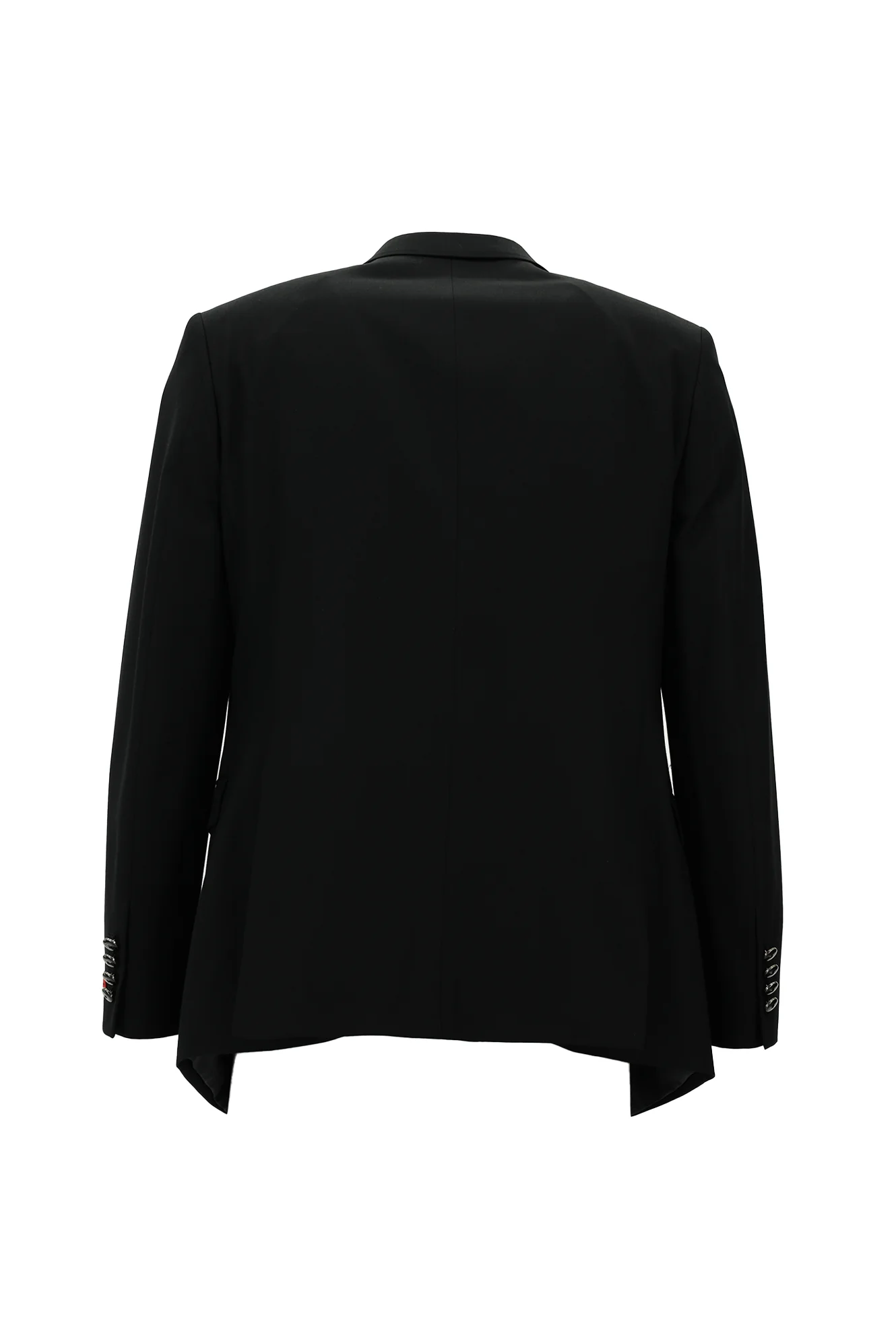 Siyah 7 Drop Slim Fit Dar Kesim Mono Yaka Yelekli Smokin & Damatlık - Image 3