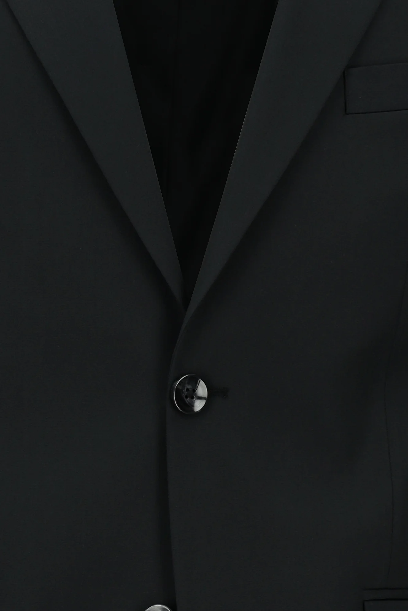 Siyah 7 Drop Slim Fit Dar Kesim Pamuklu Lyocell Takım Elbise - Image 4