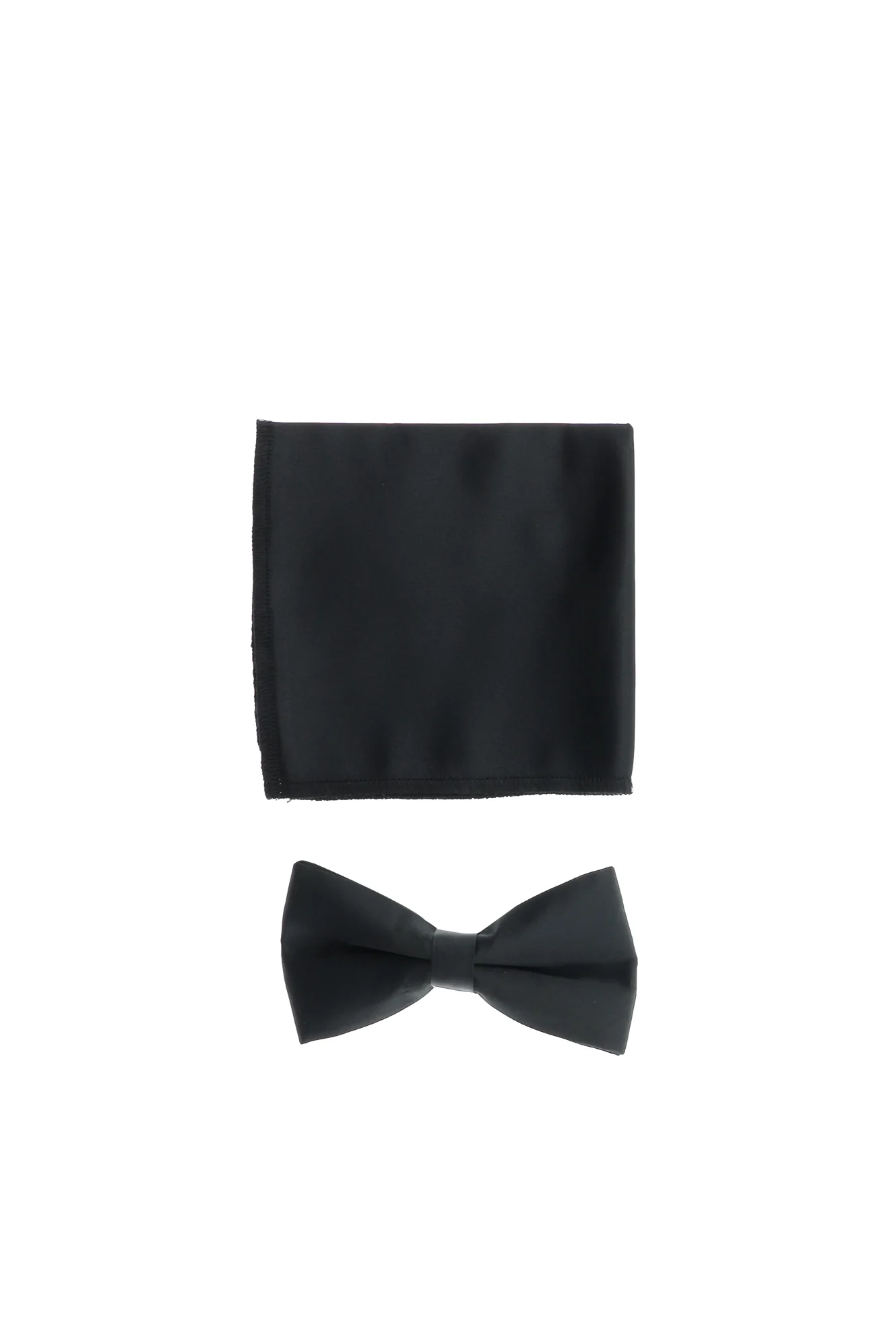 Siyah 7 Drop Slim Fit Dar Kesim Sivri Yaka Yelekli Smokin & Damatlık - Image 7