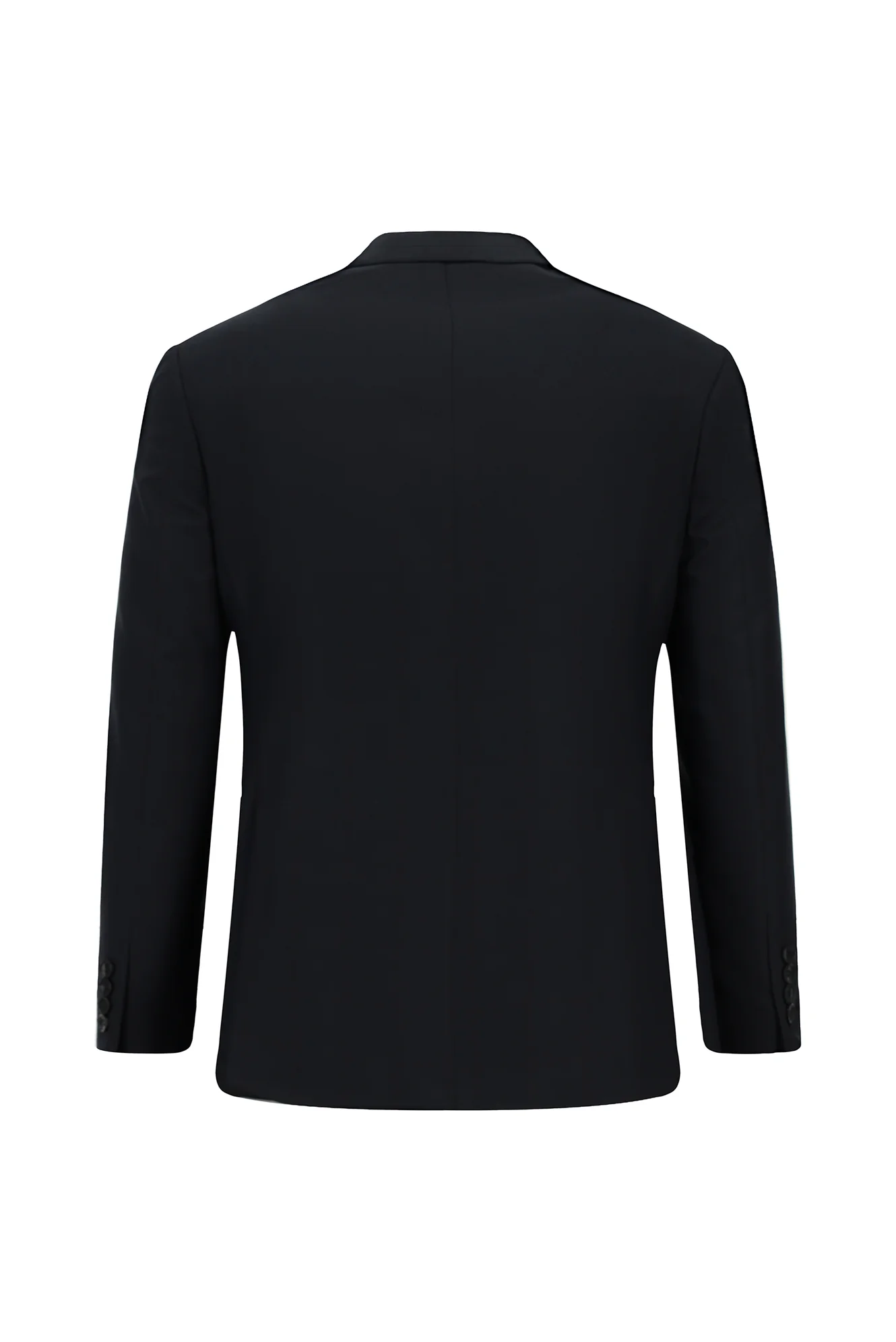 Siyah 7 Drop Slim Fit Dar Kesim Kareli Takım Elbise - Image 3