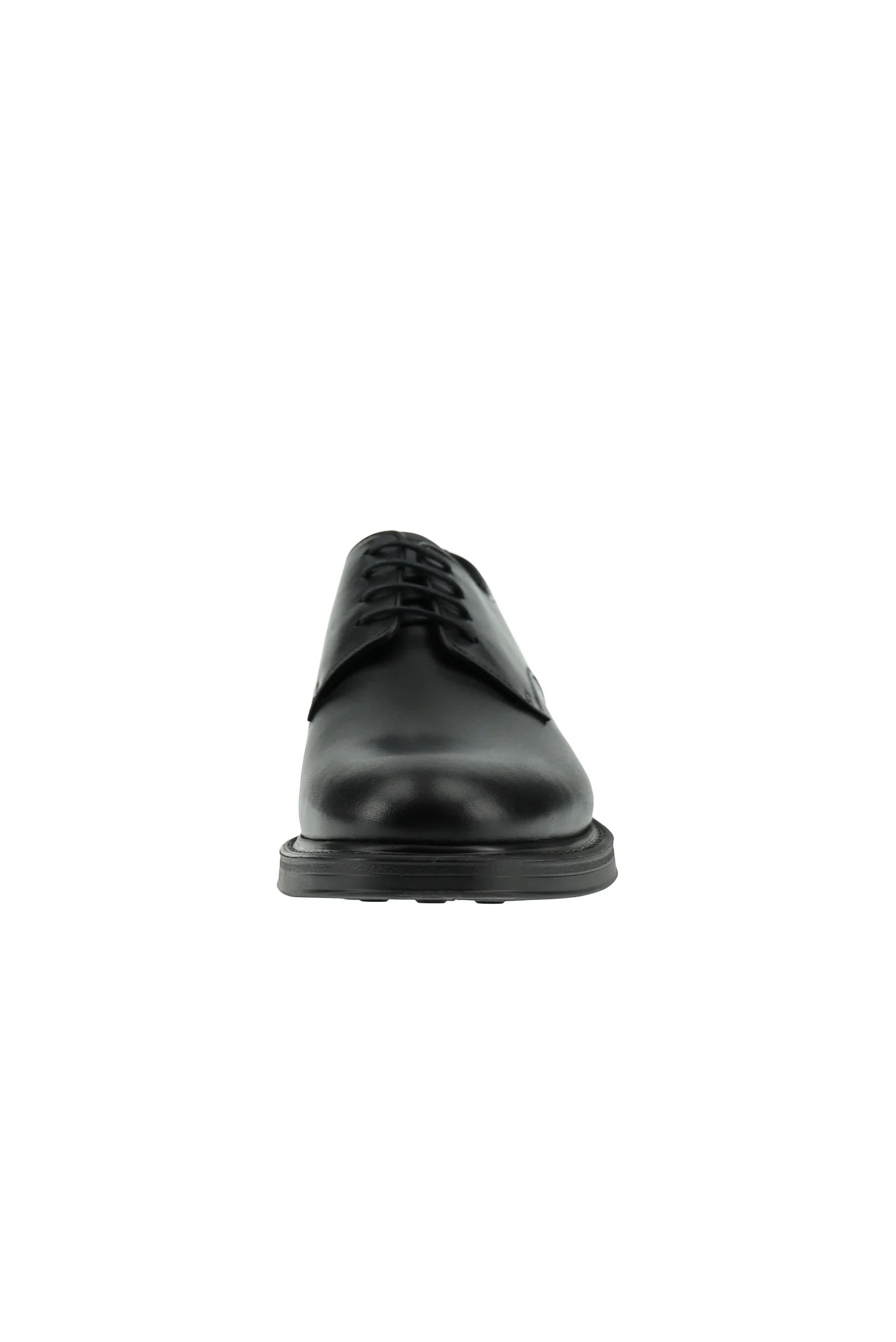 Siyah Smart Casual Deri Ayakkabı - Image 6