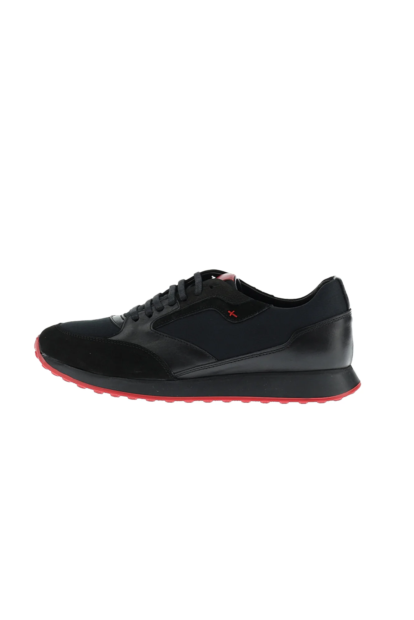 Siyah Sneaker Deri Ayakkabı - Image 2