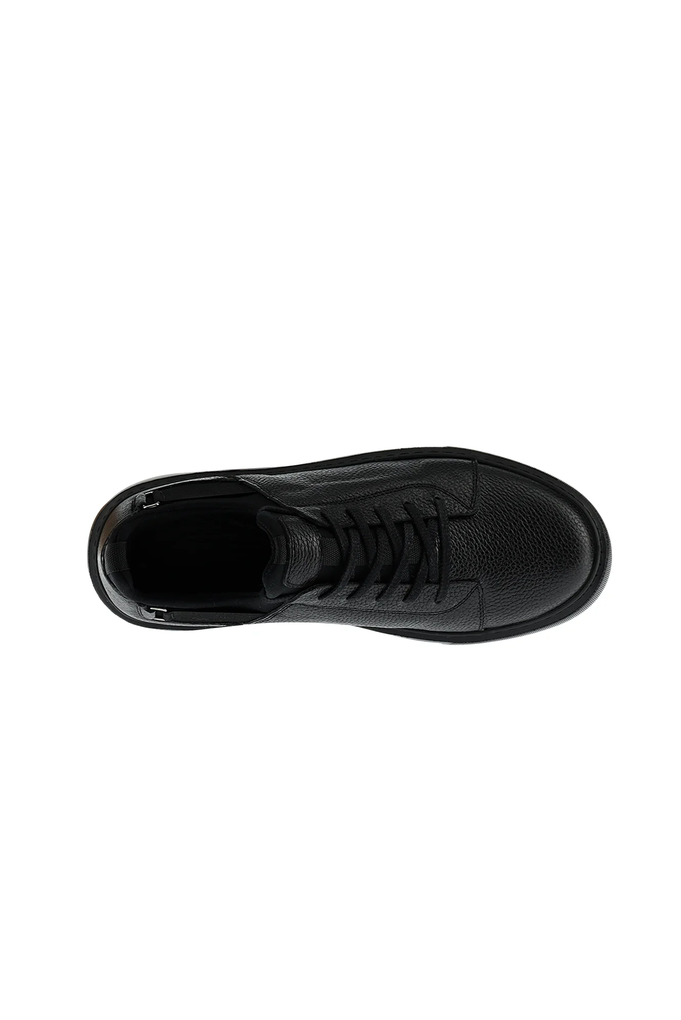 Siyah Sneaker Deri Ayakkabı - Image 6