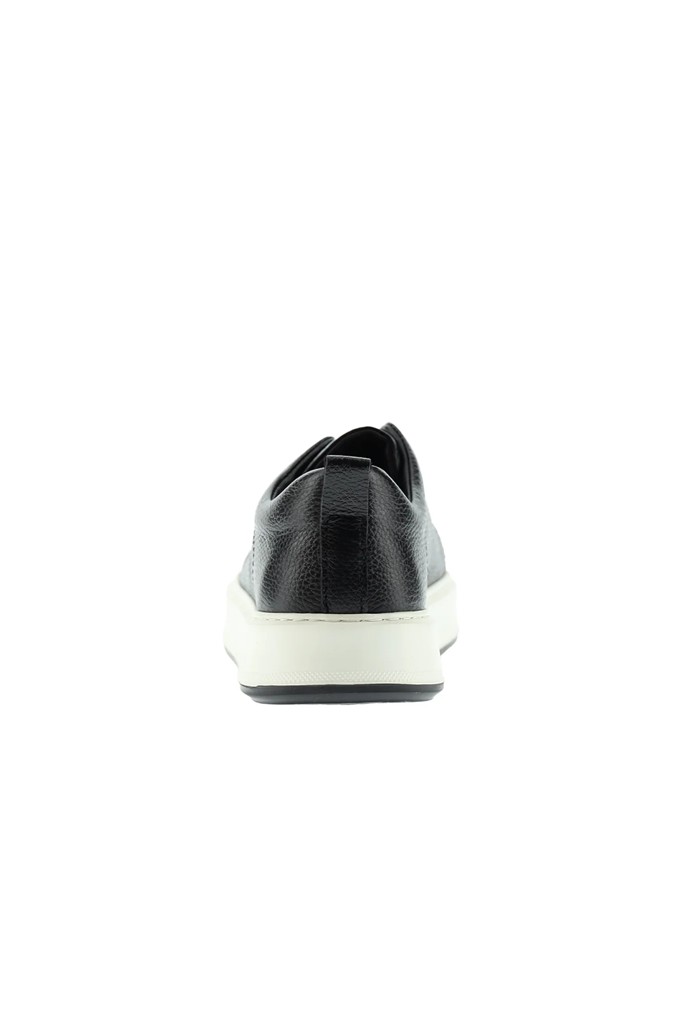 Siyah Sneaker Deri Ayakkabı - Image 5