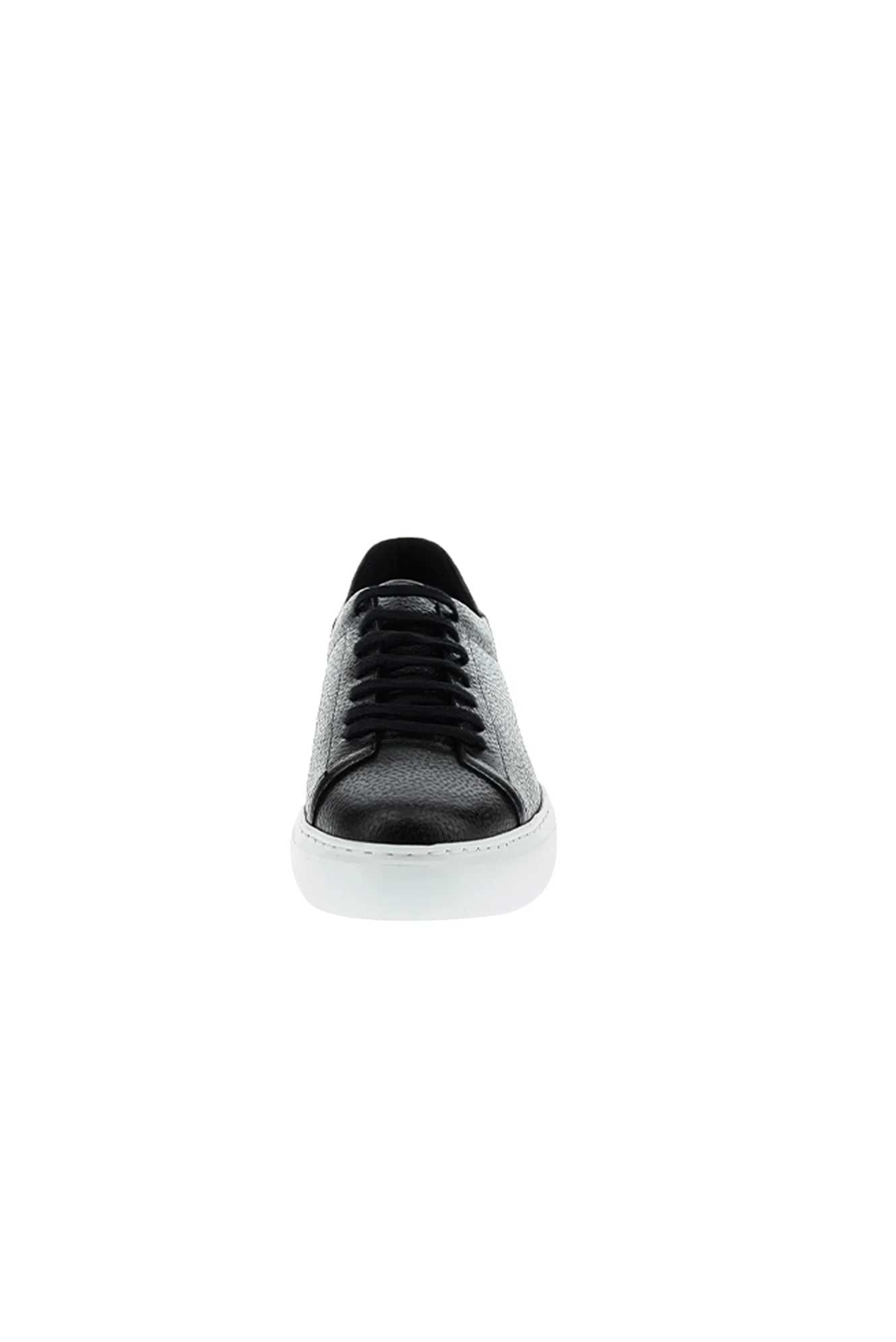 Siyah Sneaker Deri Ayakkabı - Image 2