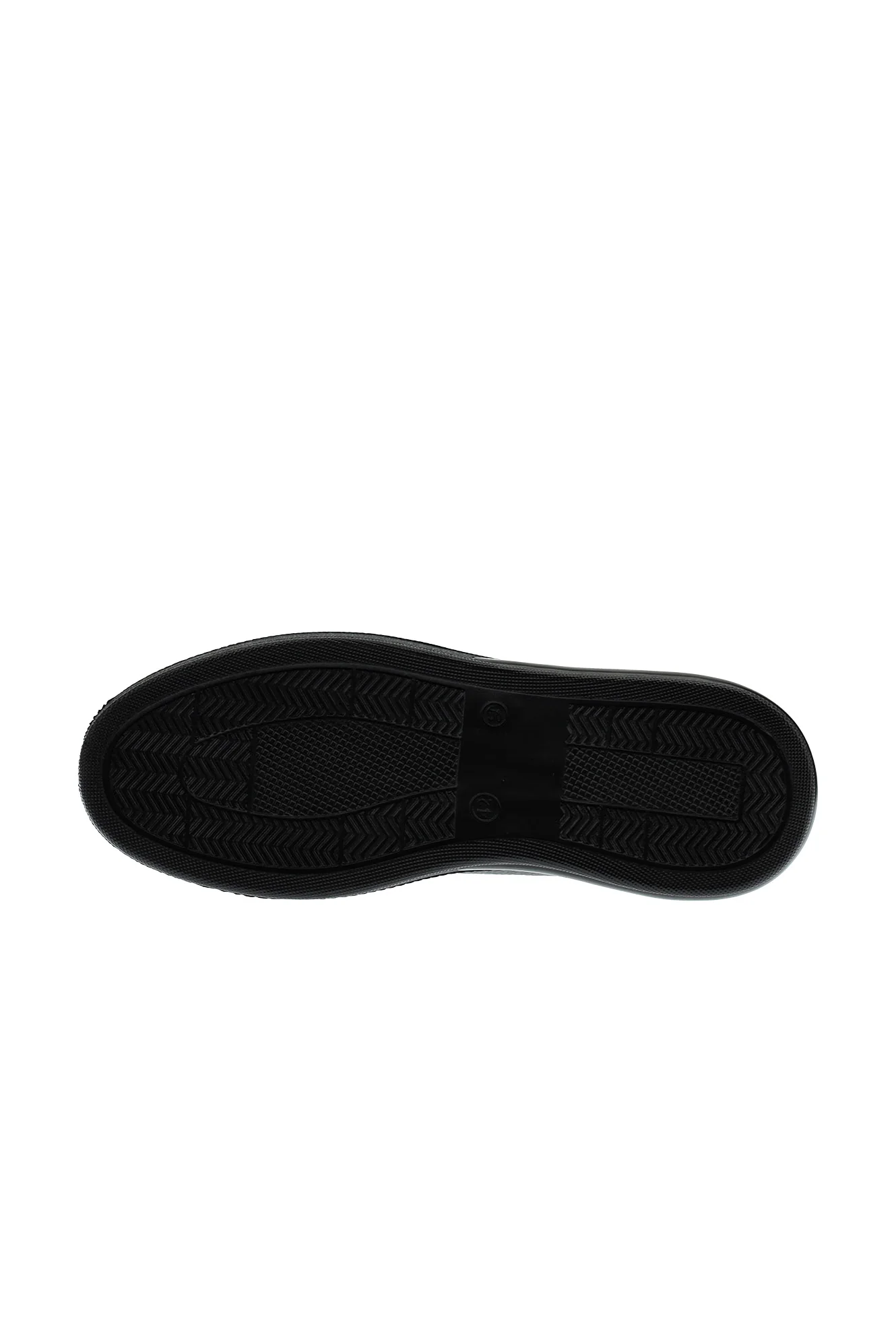 Siyah 4 Mevsim Sneaker Deri Ayakkabı - Image 7