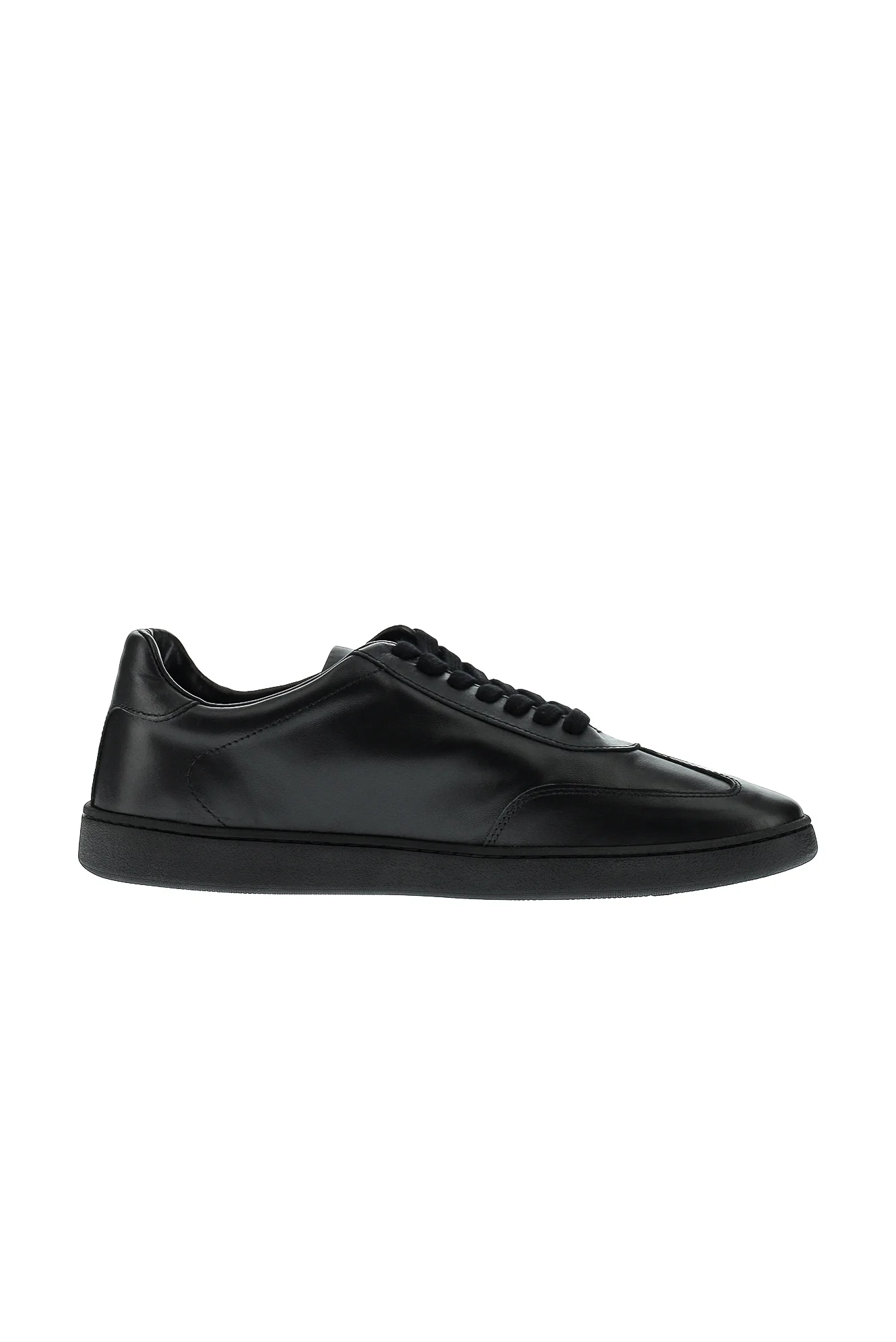 Siyah Sneaker Deri Ayakkabı - Image 4