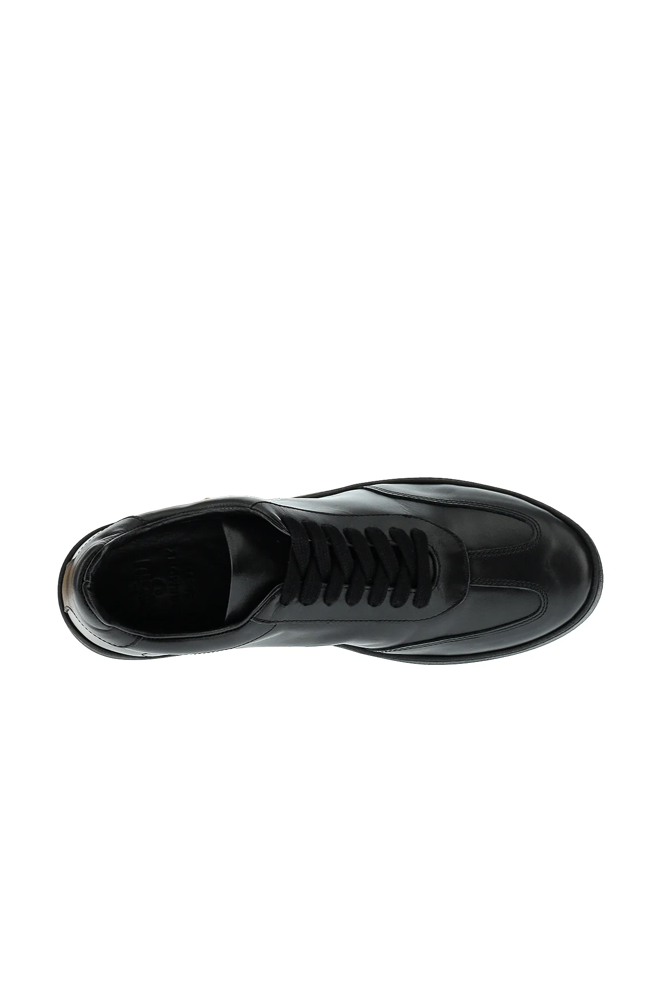 Siyah Sneaker Deri Ayakkabı - Image 6