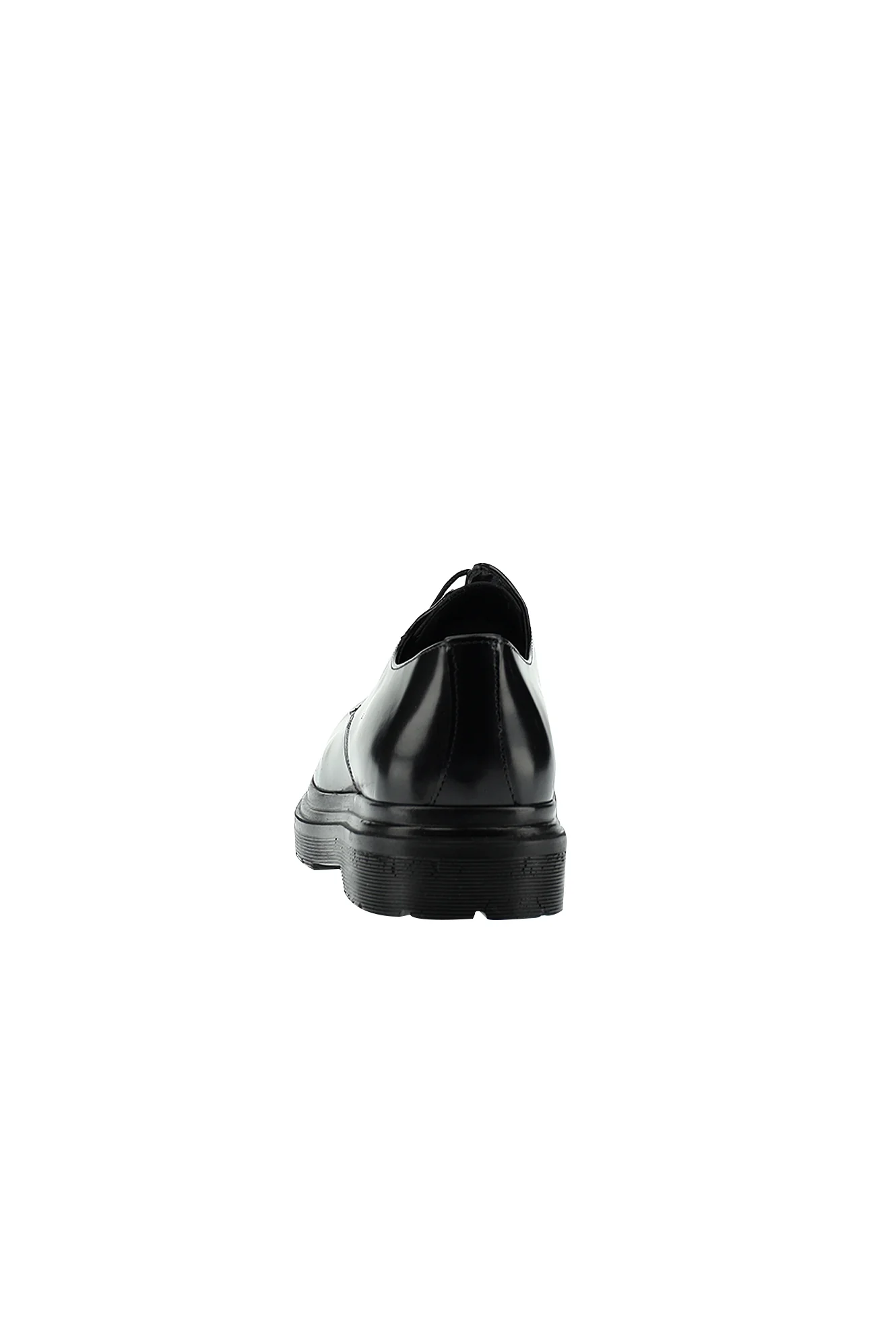 Siyah Sneaker Rugan Deri Ayakkabı - Image 5