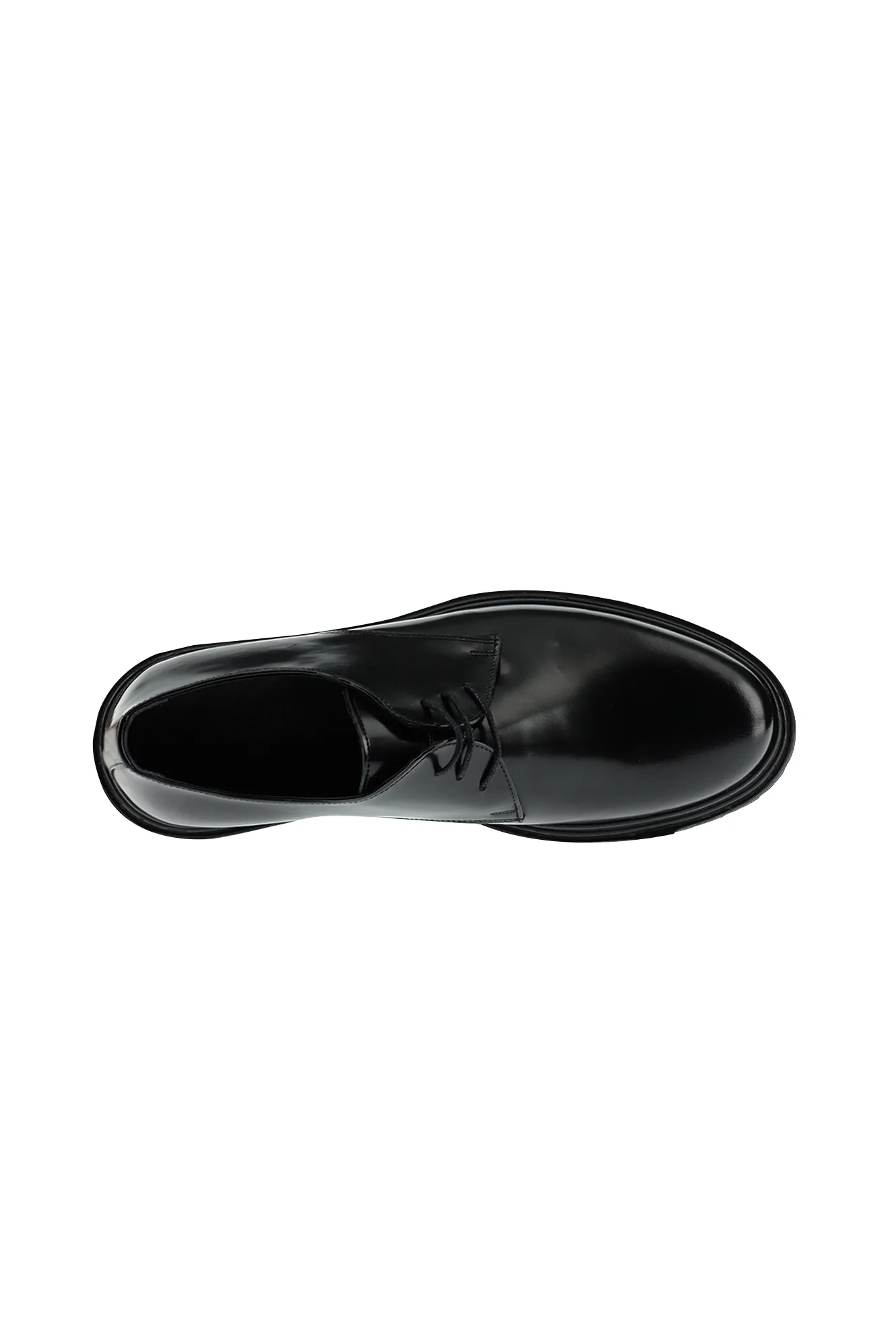 Siyah Sneaker Rugan Deri Ayakkabı - Image 6