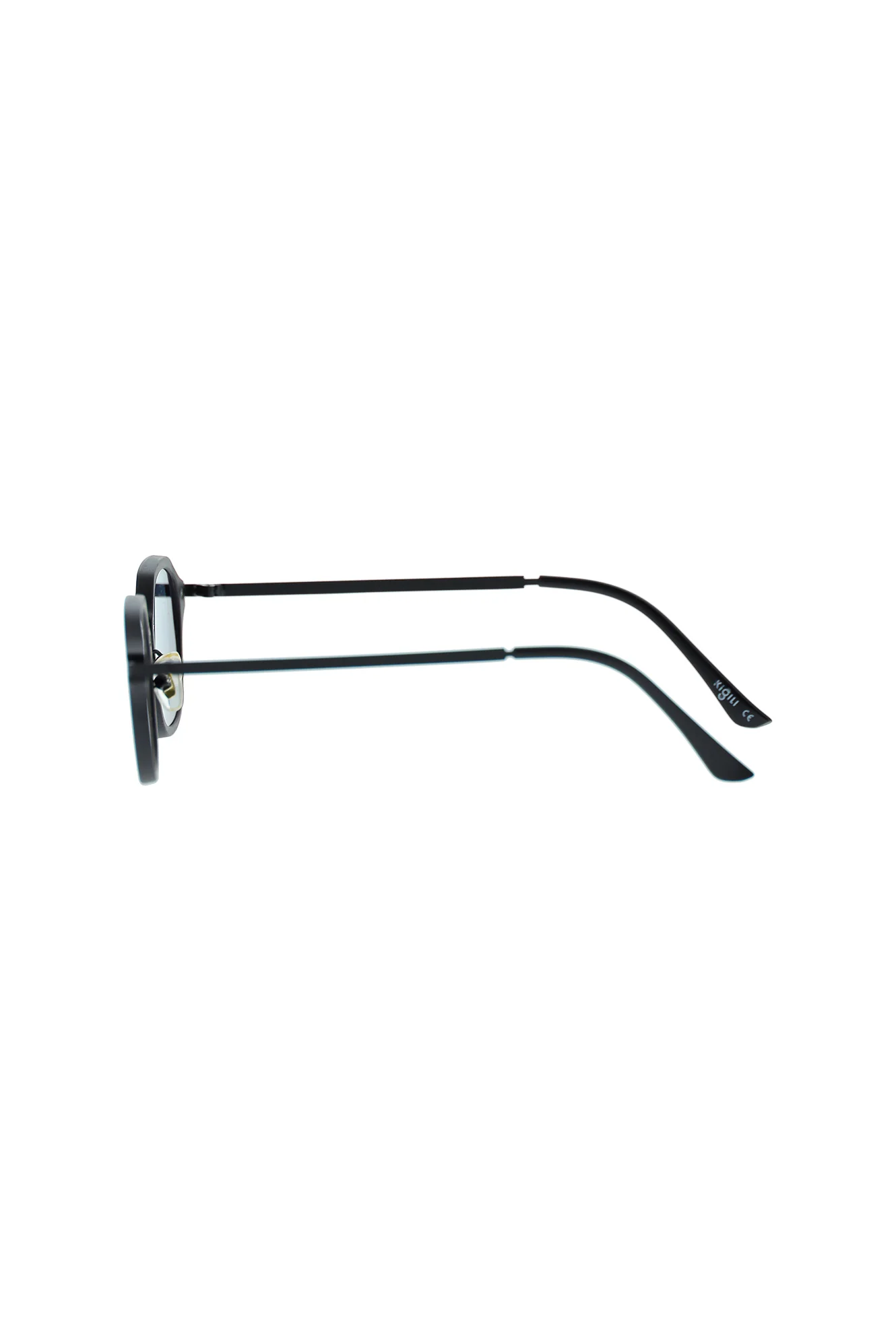 Siyah UV400 Korumalı Metal Çerçeve Erkek Güneş Gözlüğü - Image 4