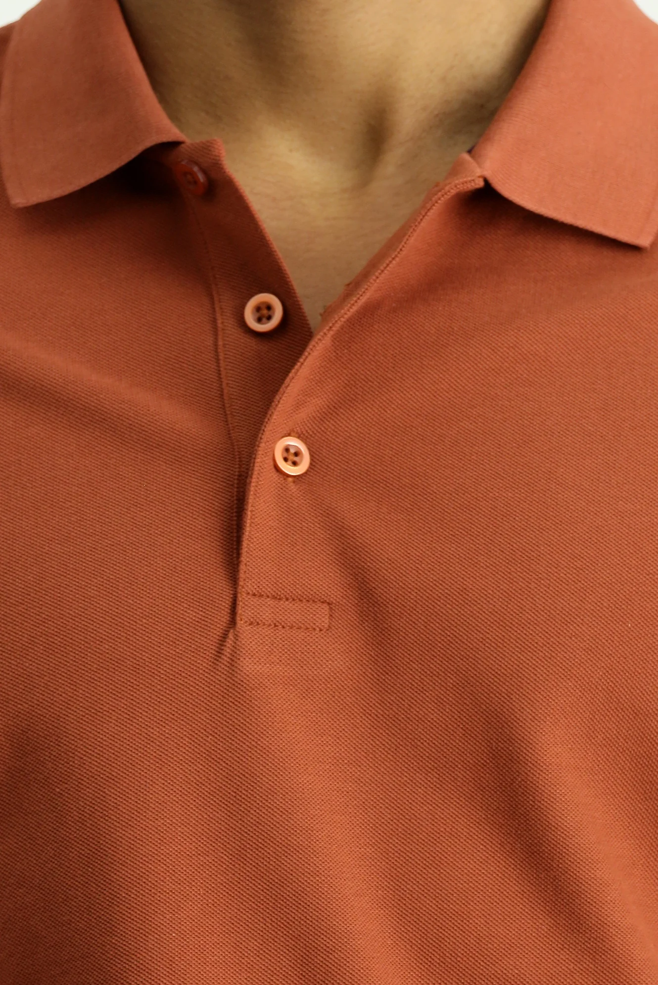 Tarçın Slim Fit Dar Kesim Nakışlı Pamuk Polo Yaka Tişört - Image 7