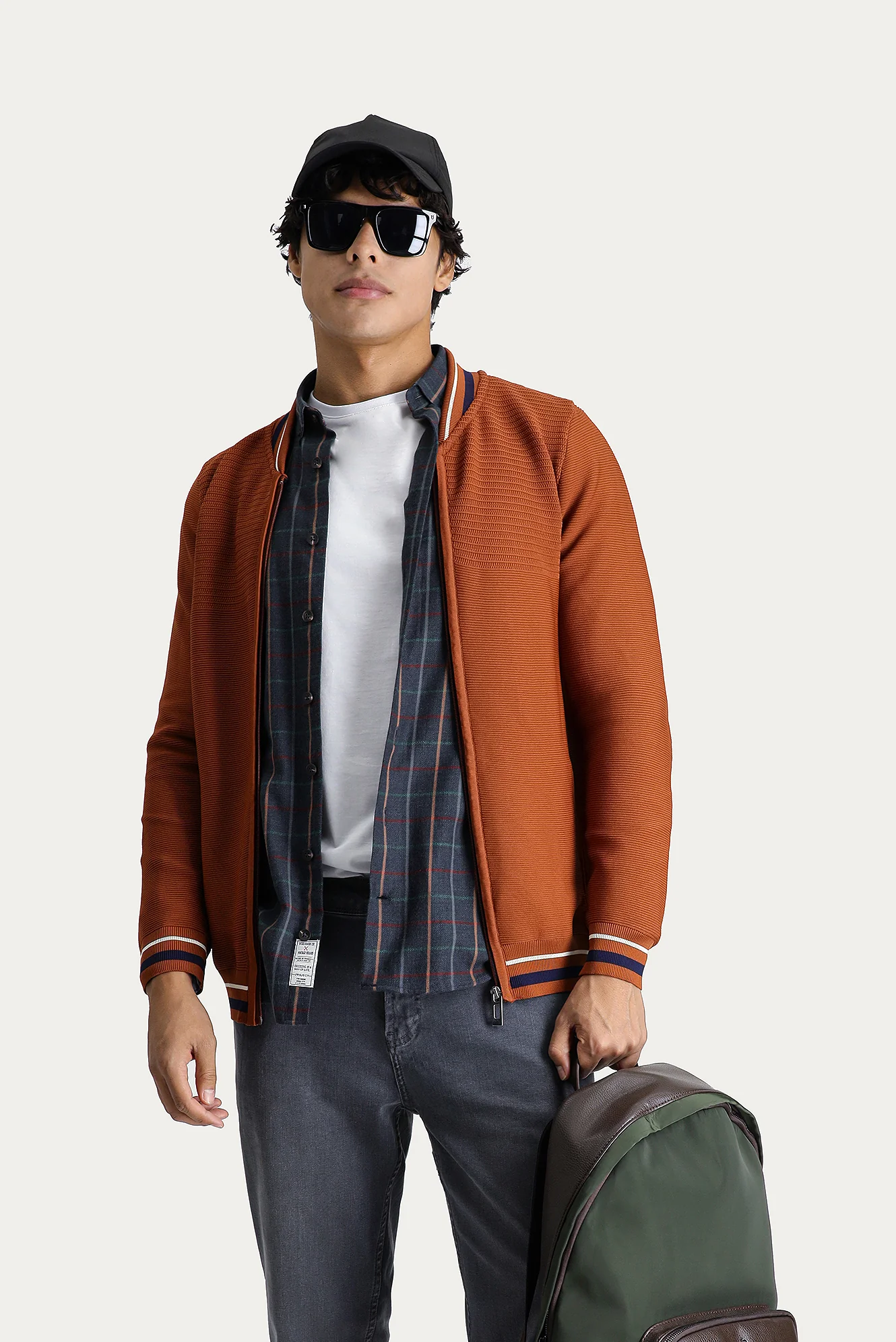 Tarçın Slim Fit Dar Kesim Triko Hırka - Image 2