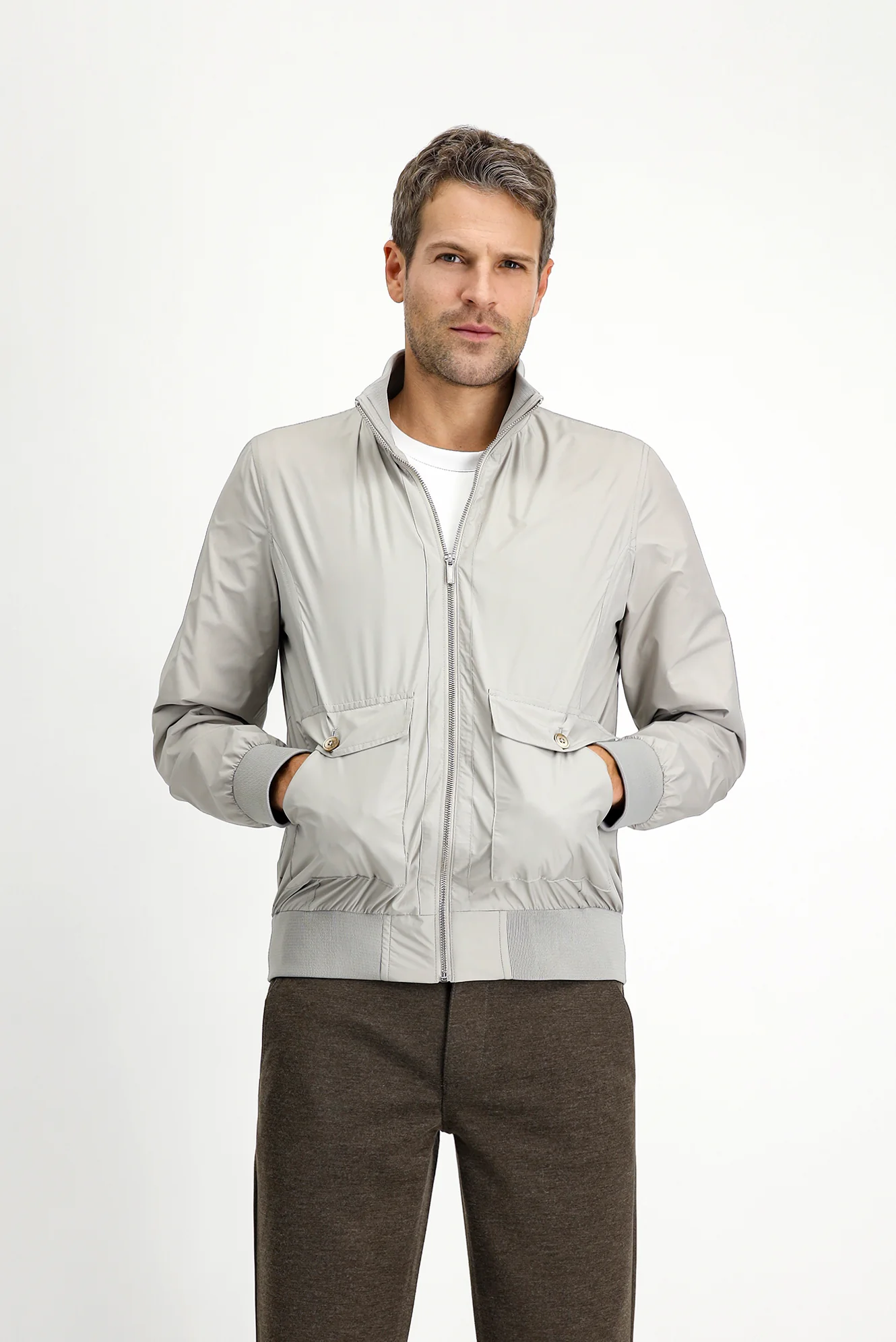 Taş Mevsimlik Spor Bomber Ceket Mont