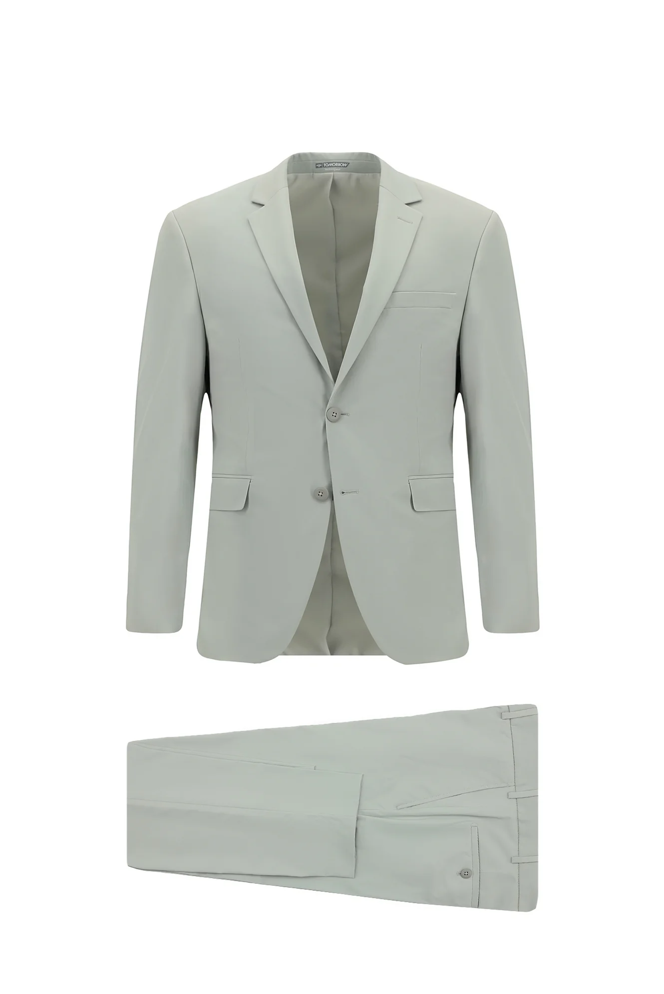 Taş Techno-Line 7 Drop Super Slim Fit Eksra Dar Kesim Beli Lastikli İpli Çantalı Likralı Takım Elbise - Image 9