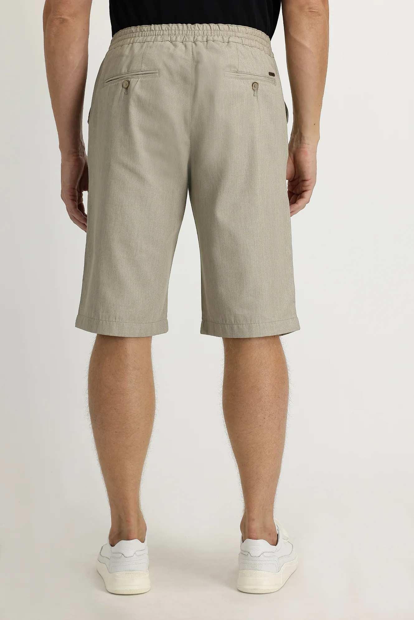 Taş Regular Fit Standart Kesim Pamuk Bermuda Şort - Image 3