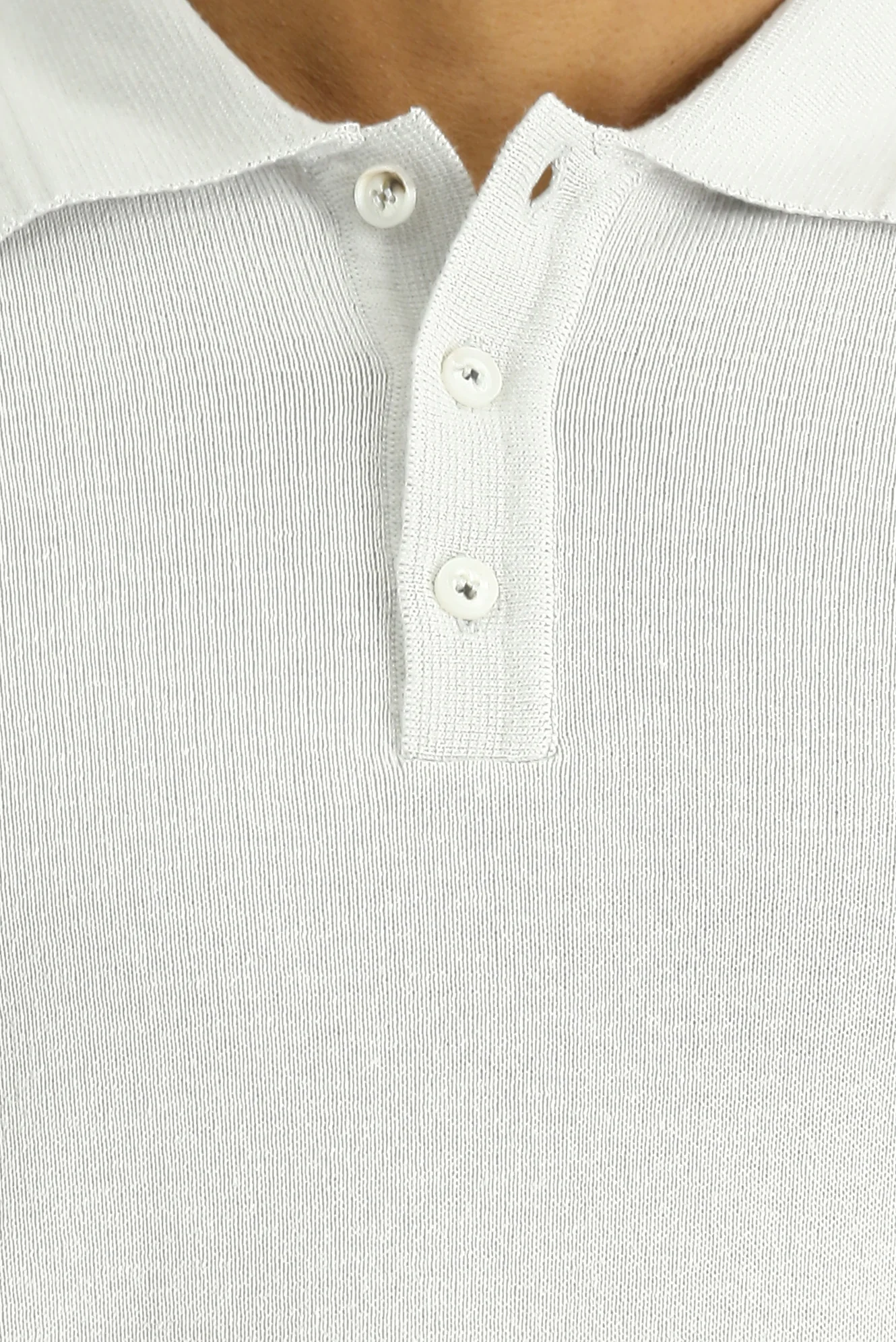 Taş Polo Yaka Regular Fit Pamuklu Triko Kazak - Image 5