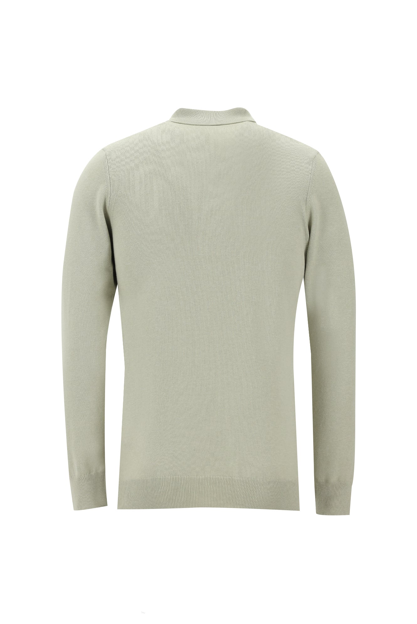 Taş Polo Yaka Slim Fit Triko Kazak - Image 2