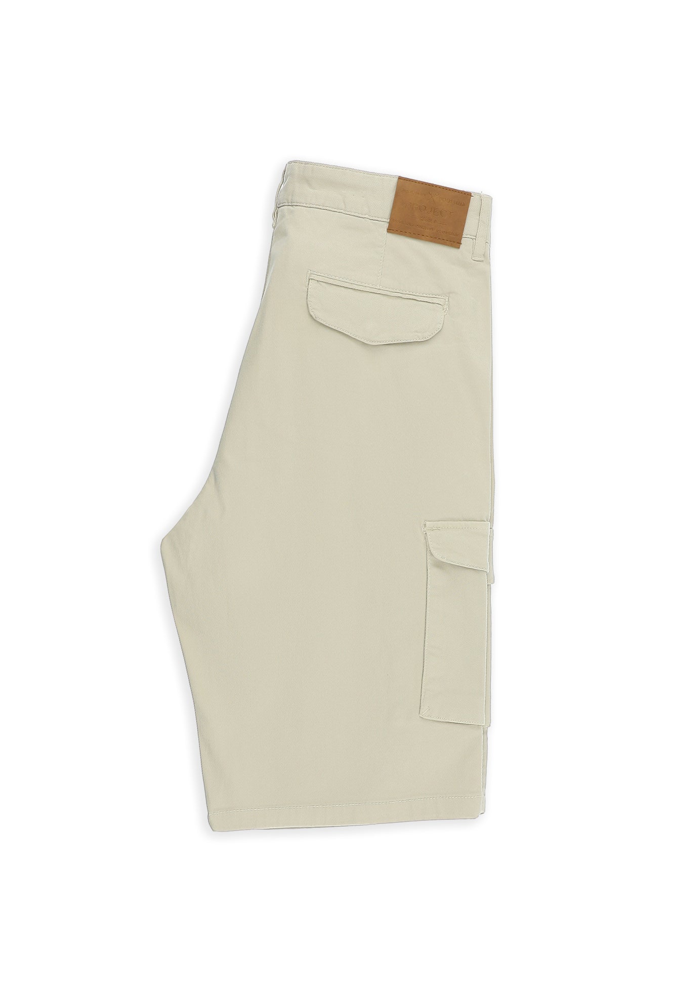 Taş Regular Fit Standart Kesim Kargo Cepli Pamuklu Bermuda Şort - Image 4