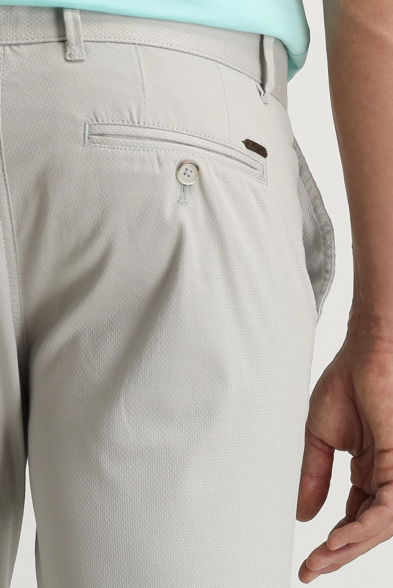 Taş Regular Fit Standart Kesim Kuşgözü Likralı Kanvas / Chino Pantolon - Image 4