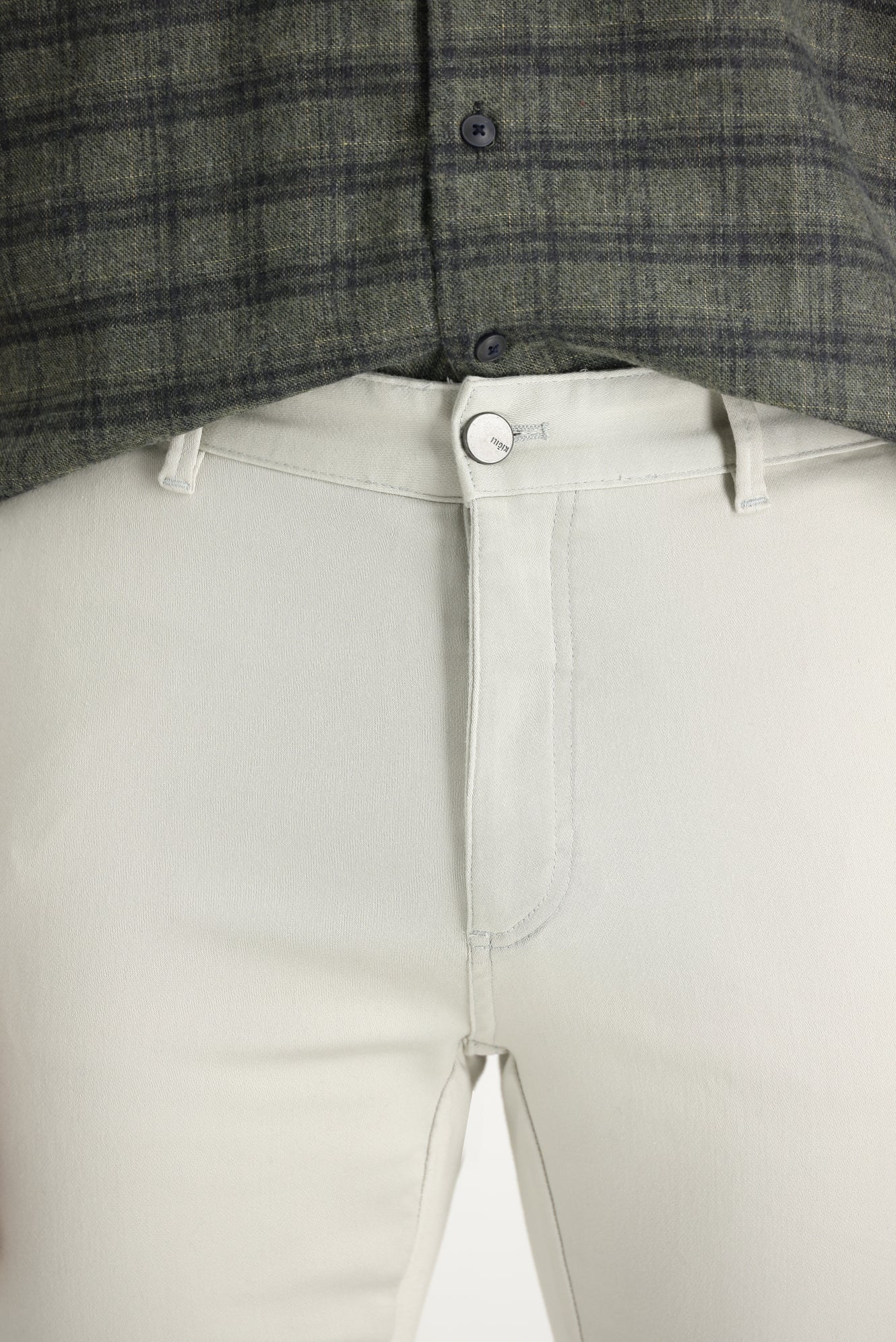 Taş Regular Fit Standart Kesim Likralı Kanvas / Chino Pantolon - Image 2