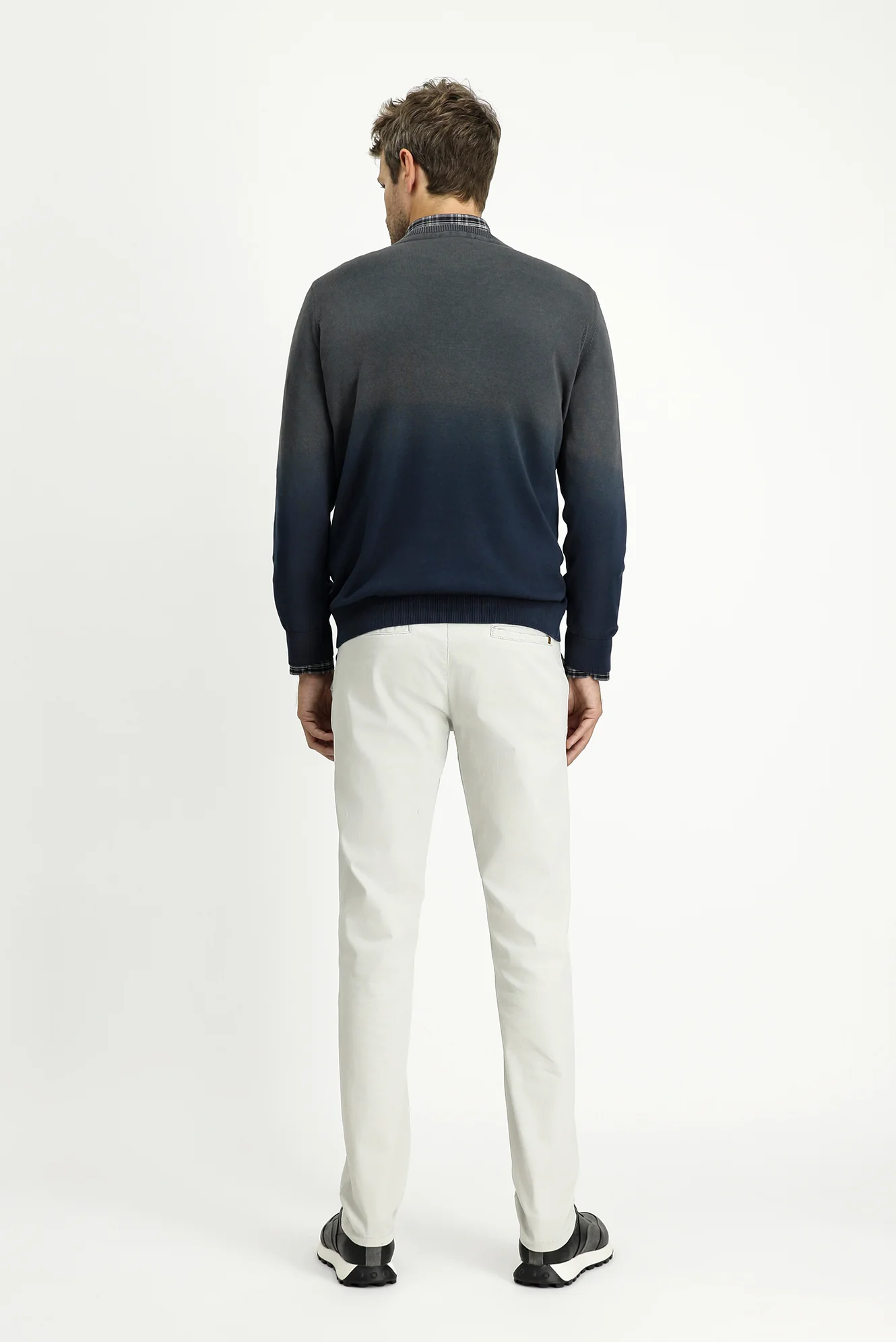 Taş Regular Fit Standart Kesim Likralı Kanvas / Chino Pantolon - Image 4