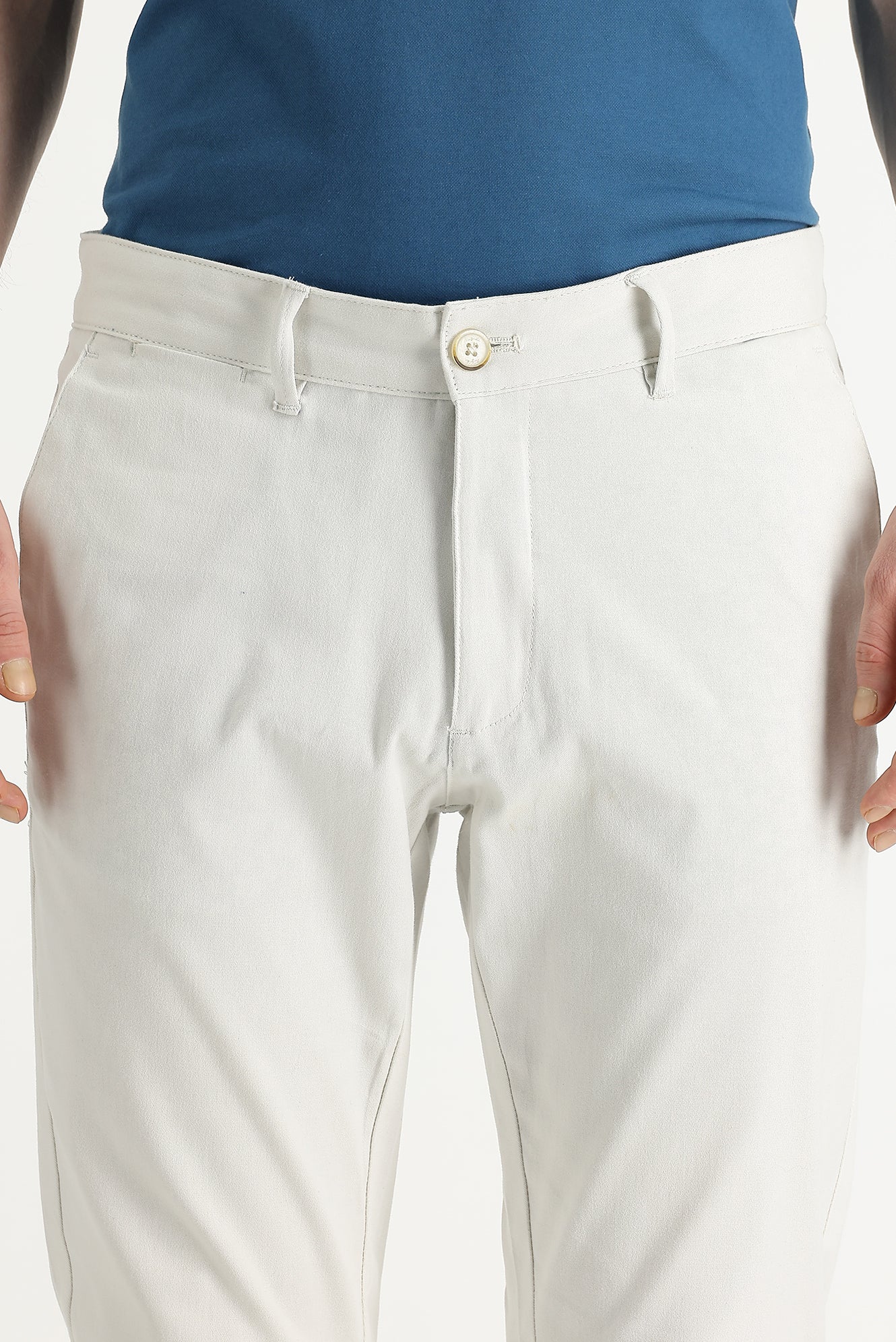 Taş Regular Fit Standart Kesim Likralı Kanvas / Chino Pantolon - Image 3
