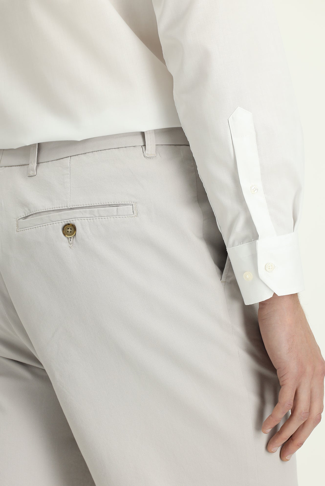 Taş Regular Fit Standart Kesim Likralı Kanvas / Chino Pantolon - Image 6