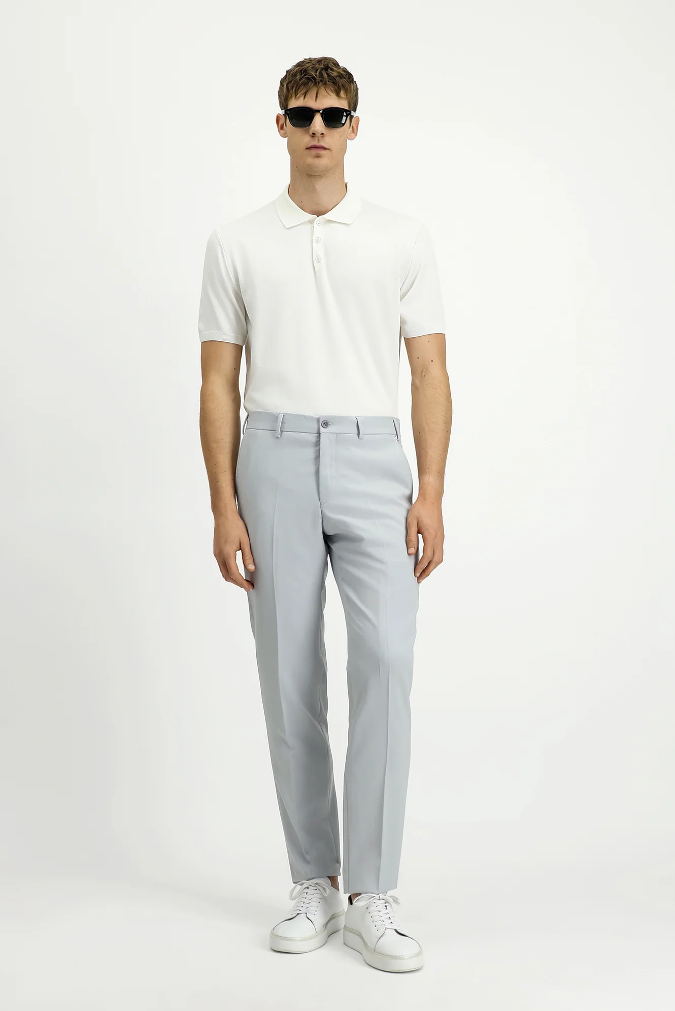 Taş 6 Drop Regular Fit Standart Kesim Likralı Klasik Kumaş Pantolon
