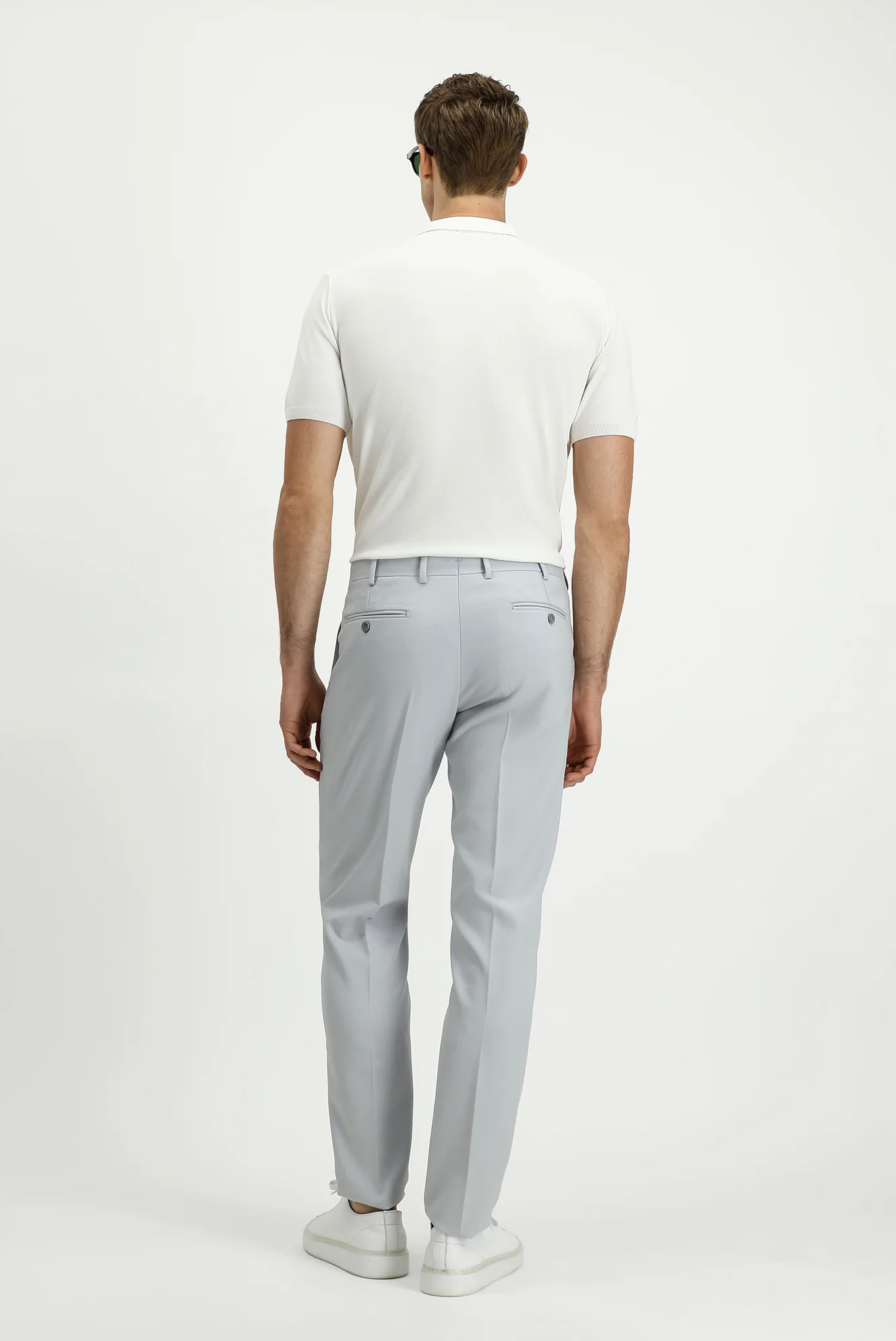 Taş 6 Drop Regular Fit Standart Kesim Likralı Klasik Kumaş Pantolon - Image 4