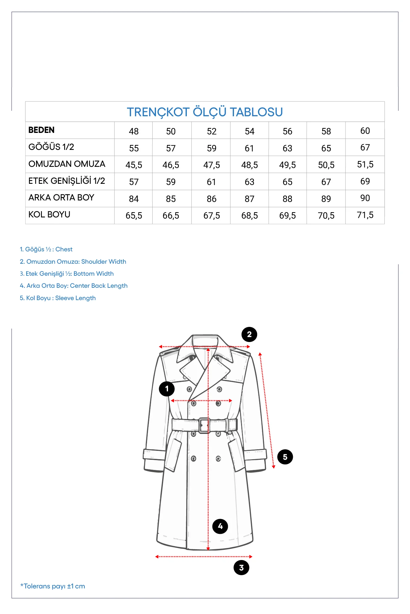 Taş Düğmeli Kapitone Pardösü & Trençkot - Image 8