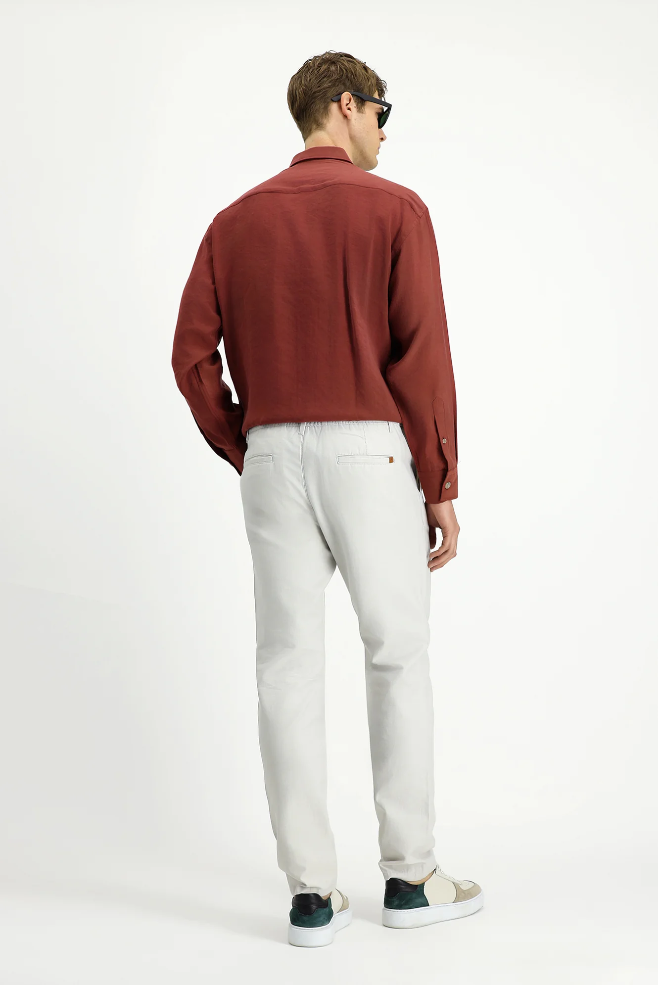 Taş Regular Fit Standart Kesim Pamuklu Kanvas / Chino Pantolon - Image 4