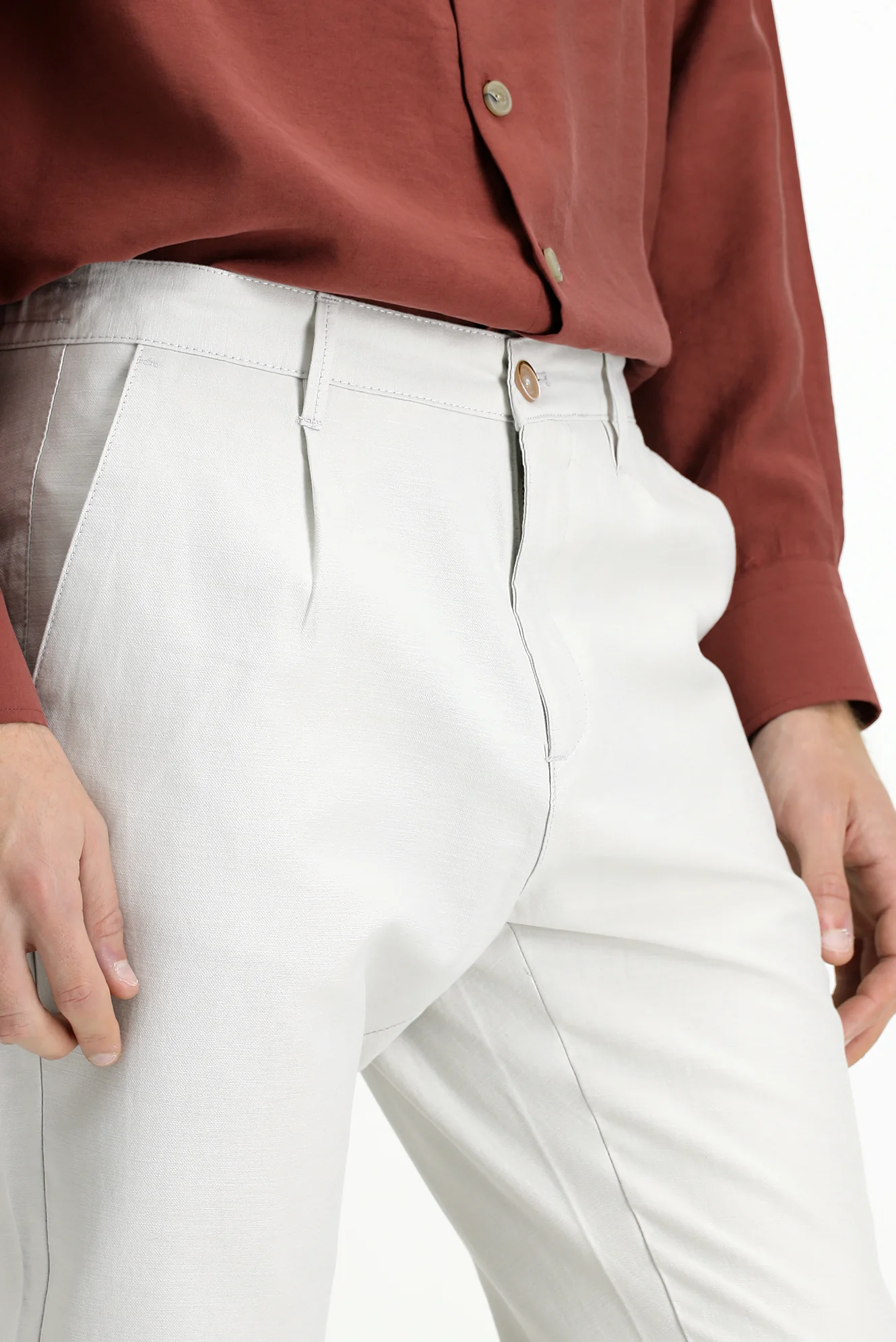 Taş Regular Fit Standart Kesim Pamuklu Kanvas / Chino Pantolon - Image 5