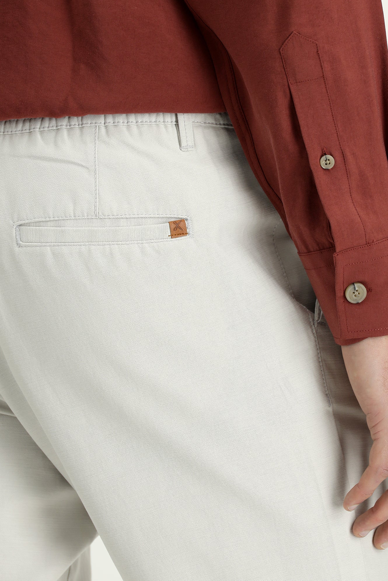 Taş Regular Fit Standart Kesim Pamuklu Kanvas / Chino Pantolon - Image 6