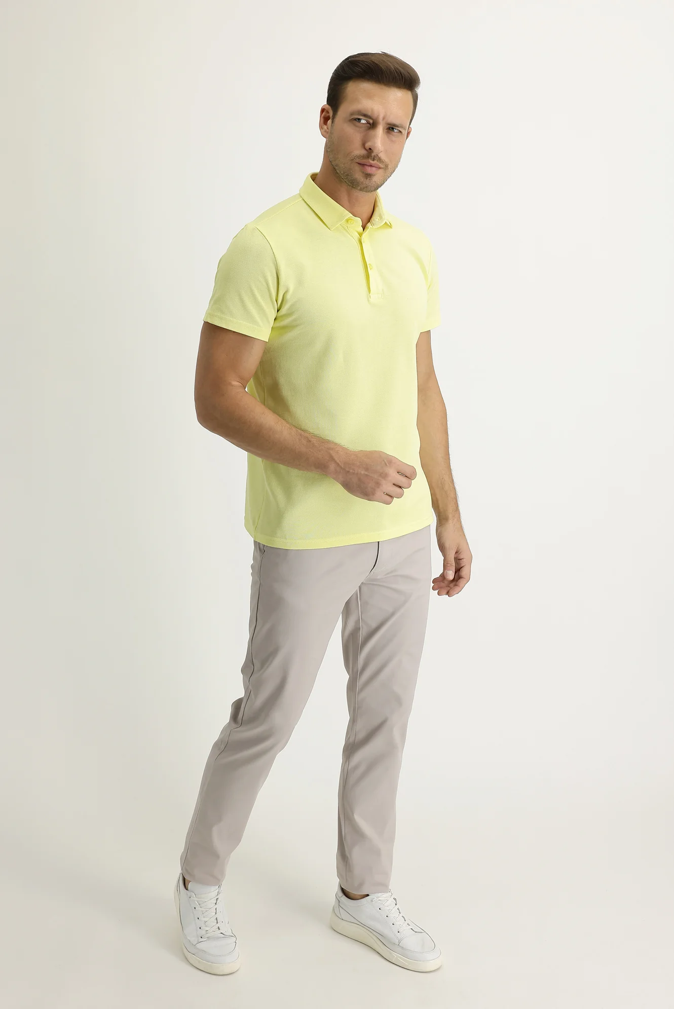 Taş Relaxed Fit Rahat Kesim Likralı Kanvas / Chino Pantolon