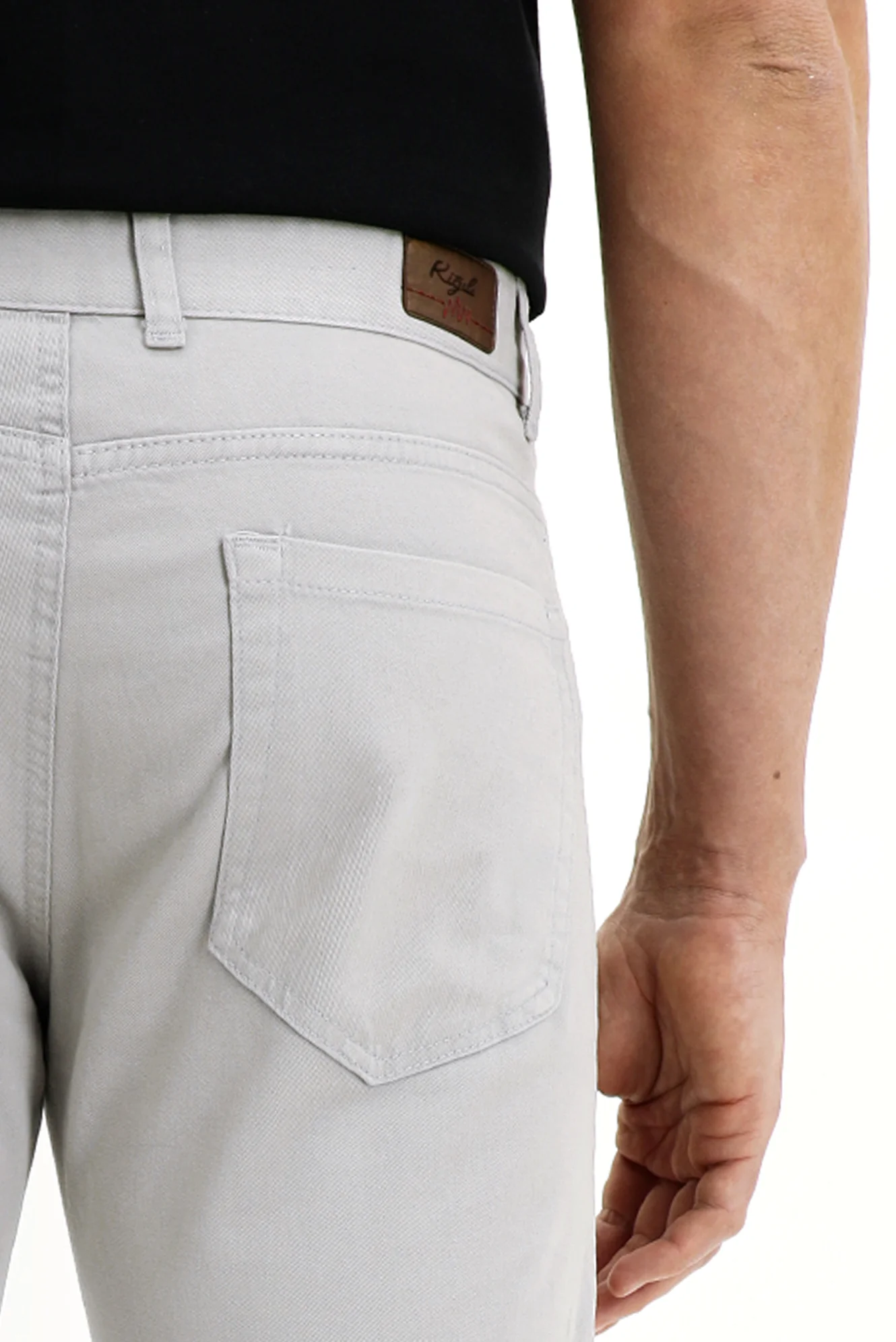 Taş Relaxed Fit Rahat Kesim Likralı Kanvas / Chino Pantolon - Image 4