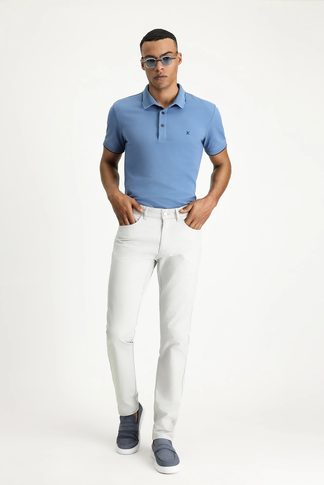 Taş Relaxed Fit Rahat Kesim Likralı Kanvas / Chino Pantolon - Image 2