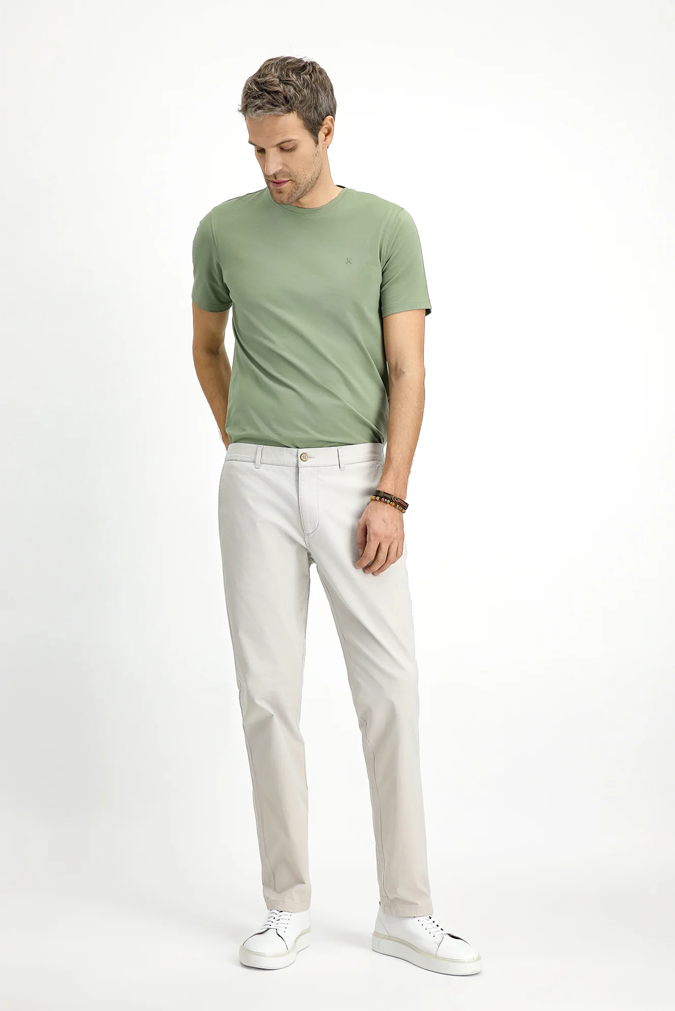 Taş Relaxed Fit Rahat Kesim Likralı Kanvas / Chino Pantolon - Image 3