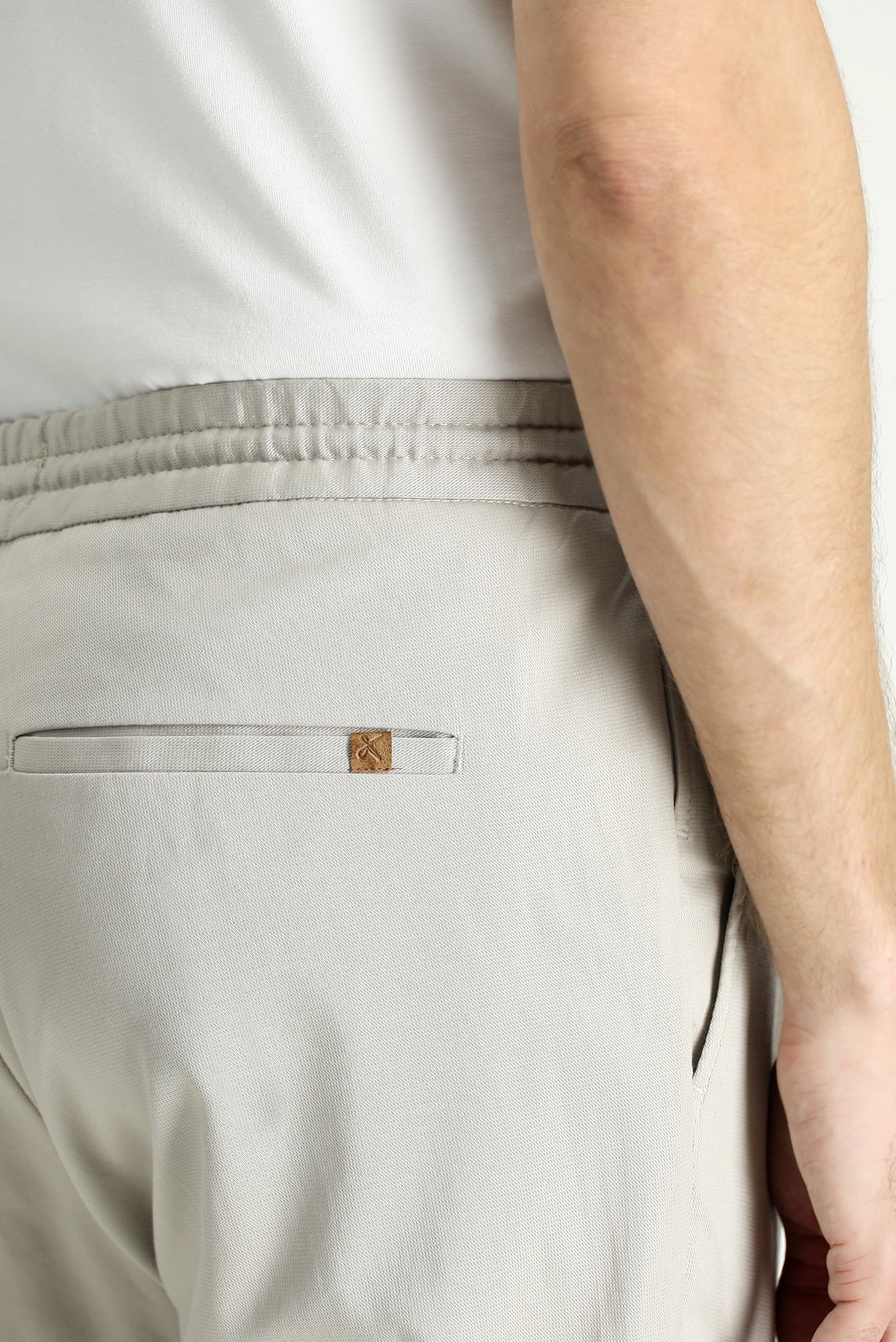 Taş Slim Fit Dar Kesim Beli Lastikli İpli Likralı Jogger Pantolon - Image 5