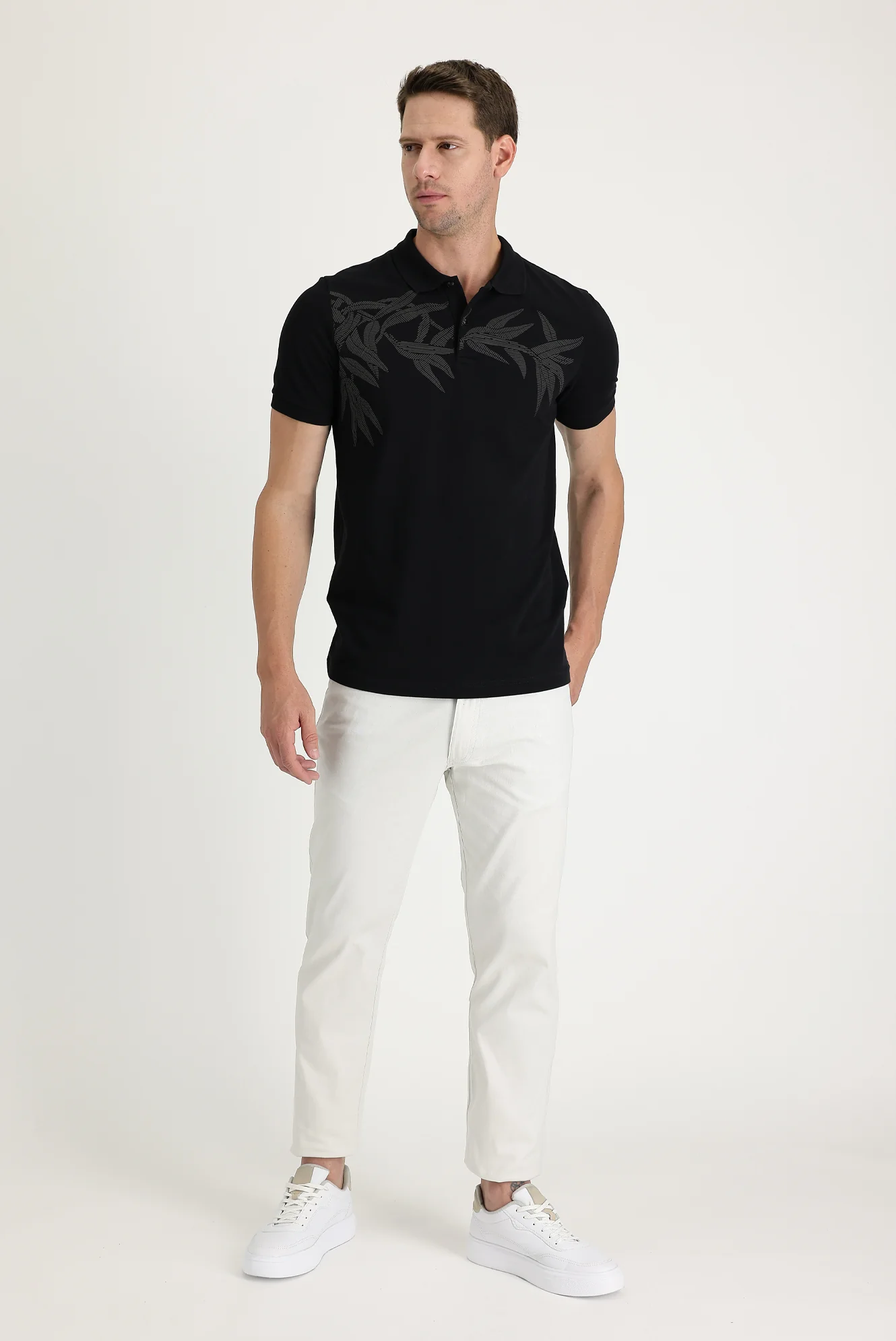 Taş Slim Fit Dar Kesim Likralı Kanvas / Chino Pantolon
