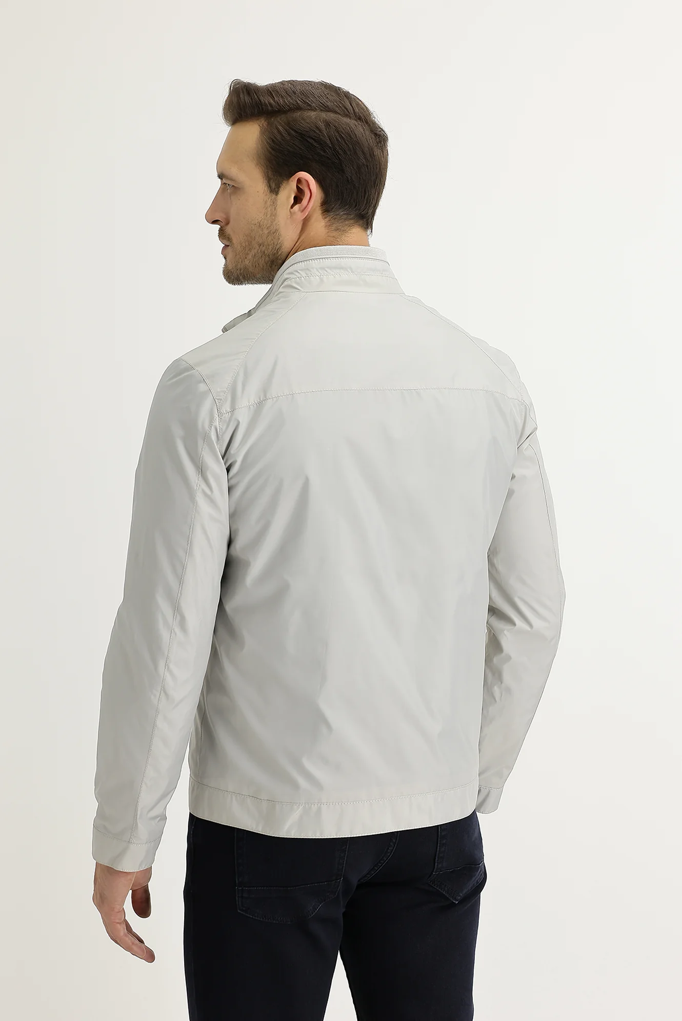 Taş Slim Fit Dar Kesim Mevsimlik Spor Mont - Image 3